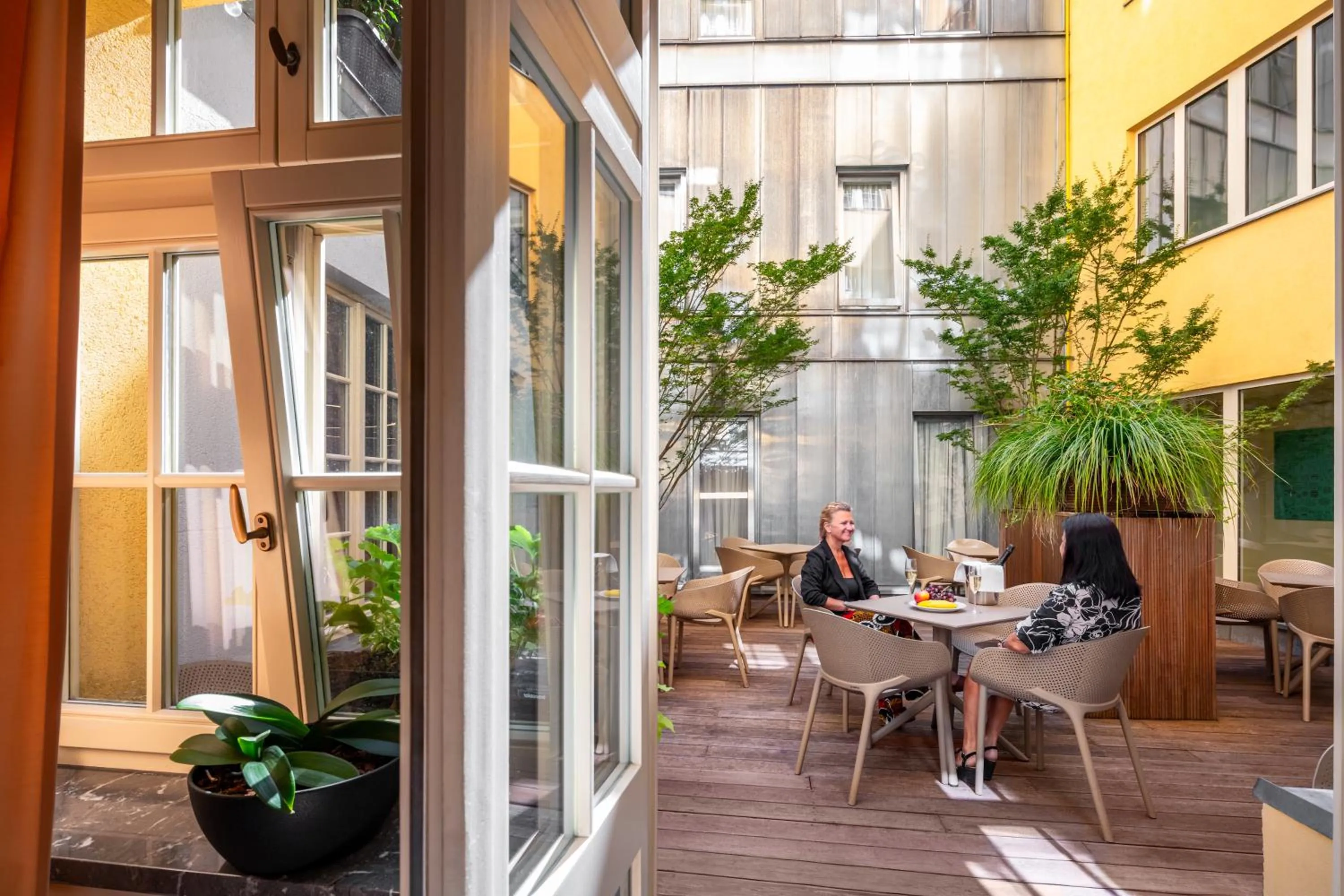 Balcony/Terrace in Hotel Clement
