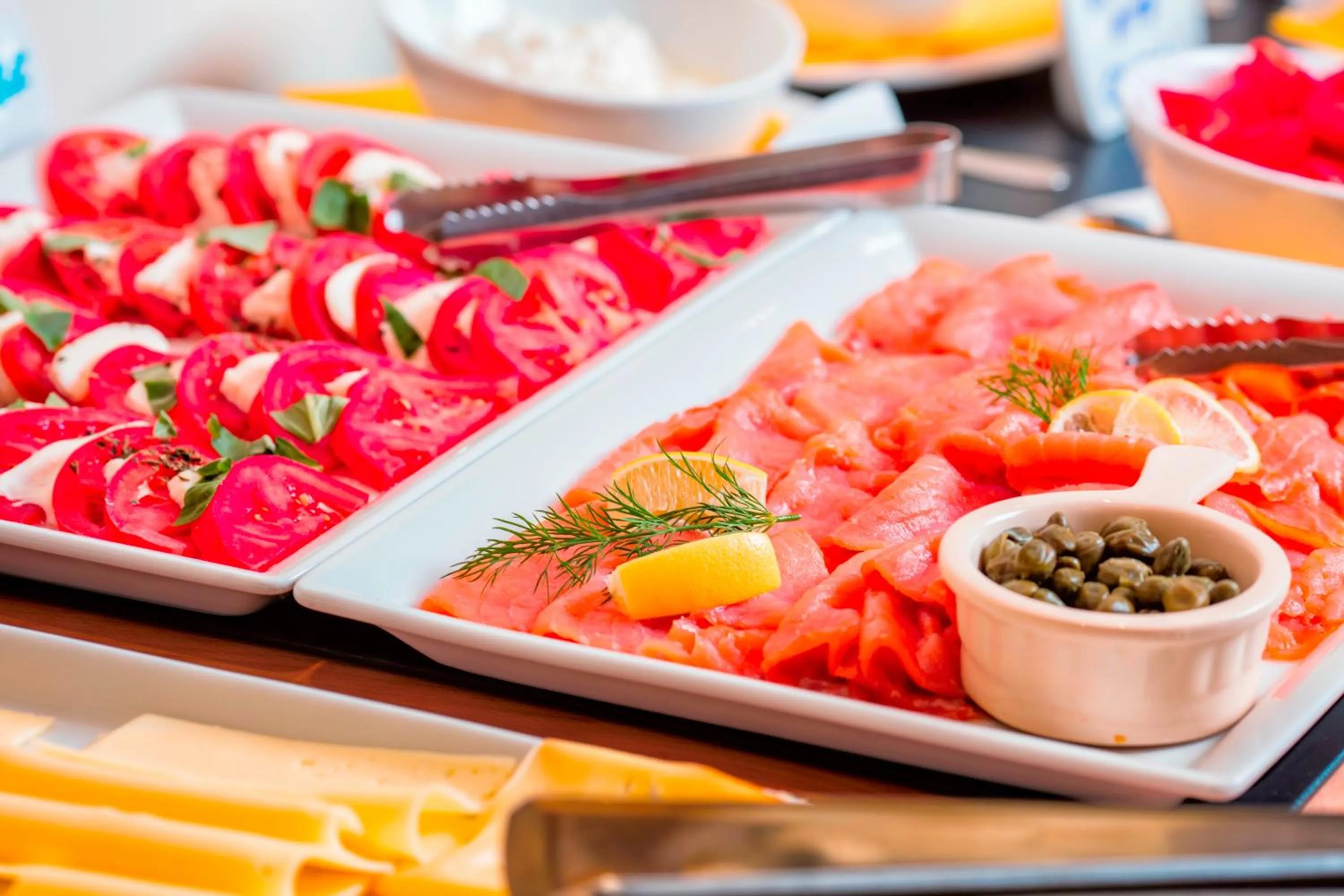 Buffet breakfast in Hotel Clement