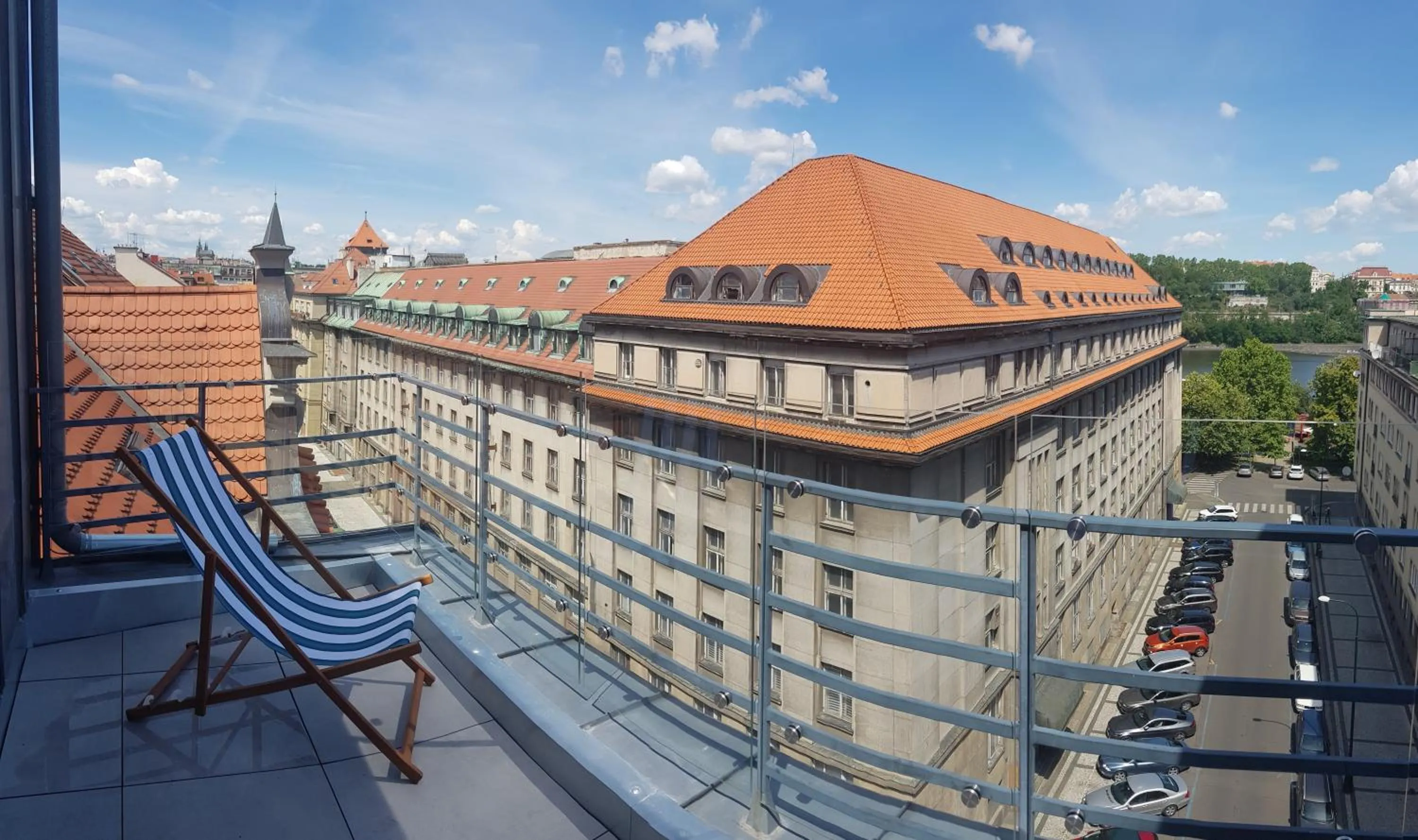 Balcony/Terrace in Hotel Clement
