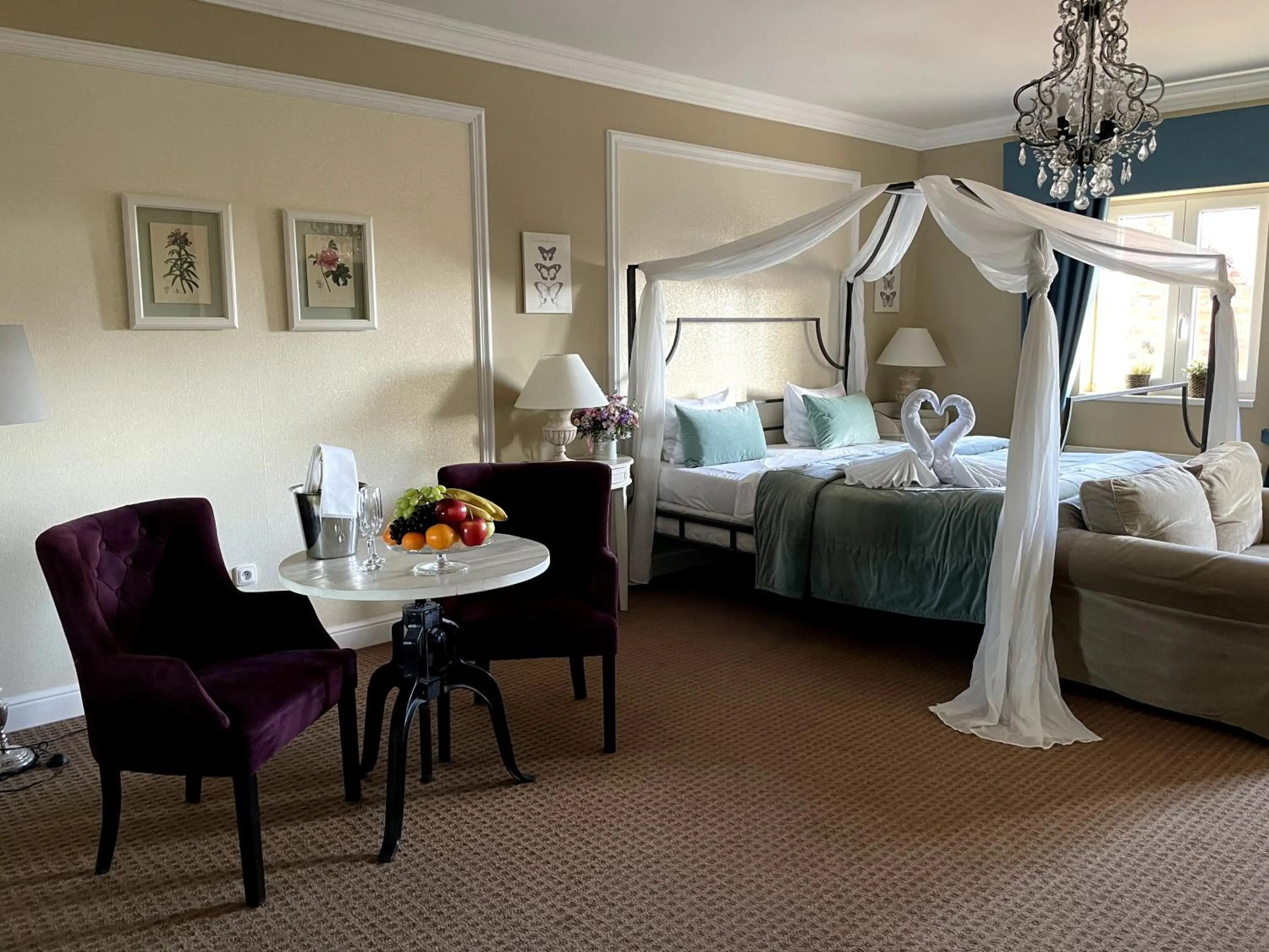 Photo of the whole room, Bed in Amálka u Řípu