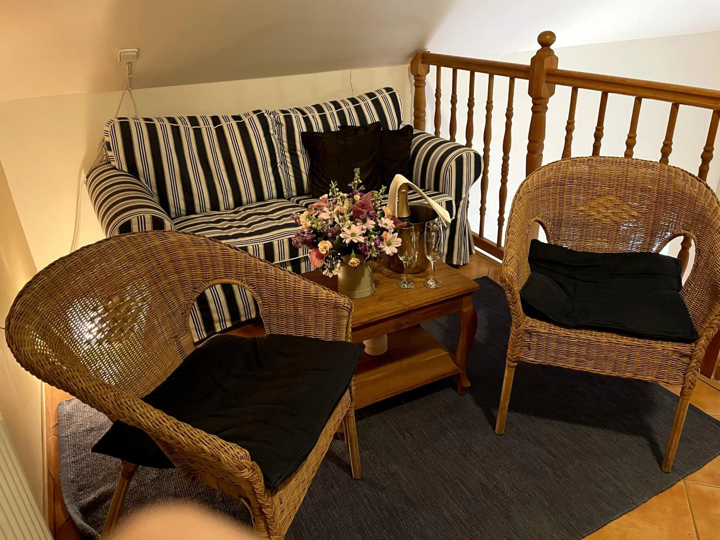 Balcony/Terrace in Amálka u Řípu