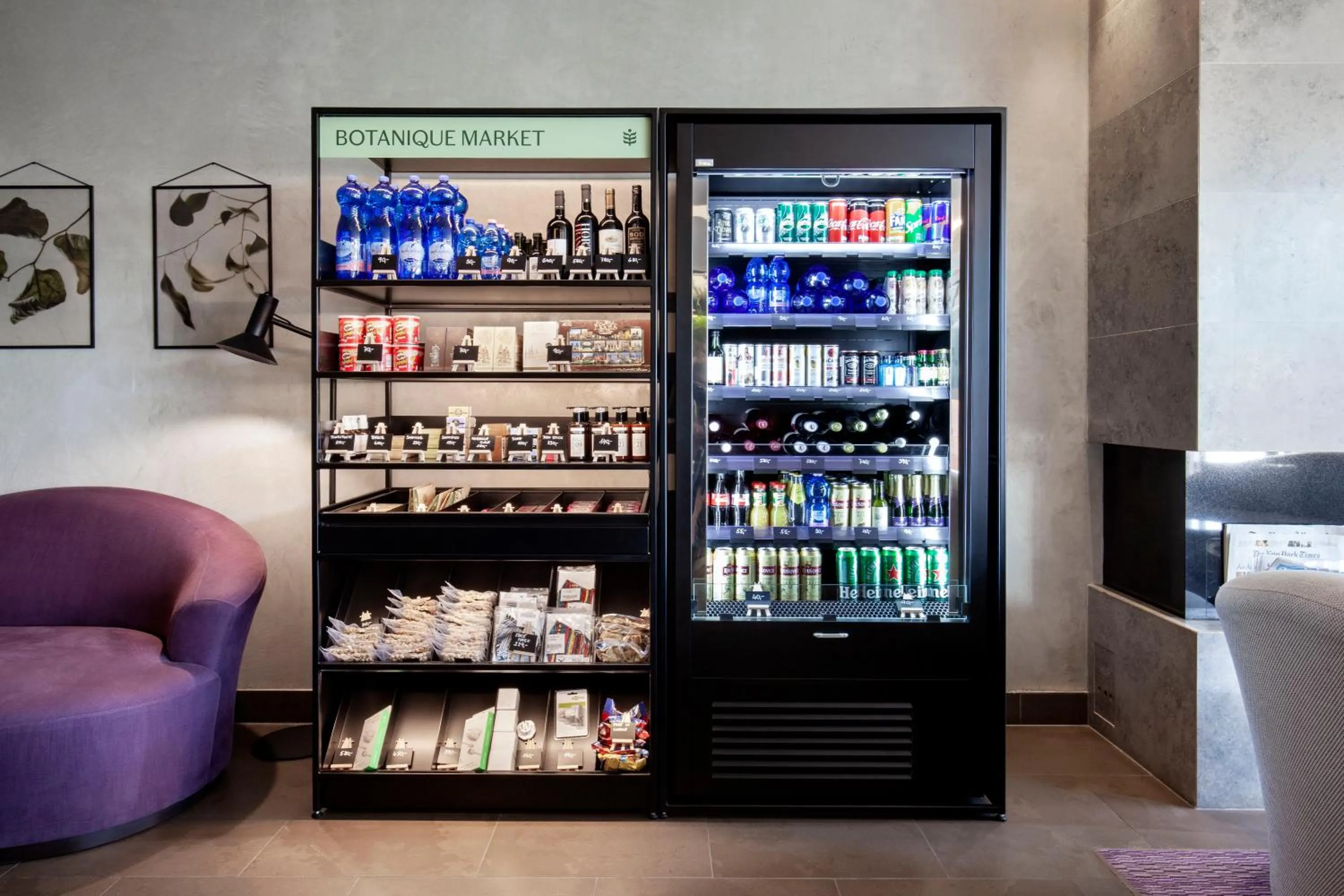 Food and drinks in Botanique Hotel Prague