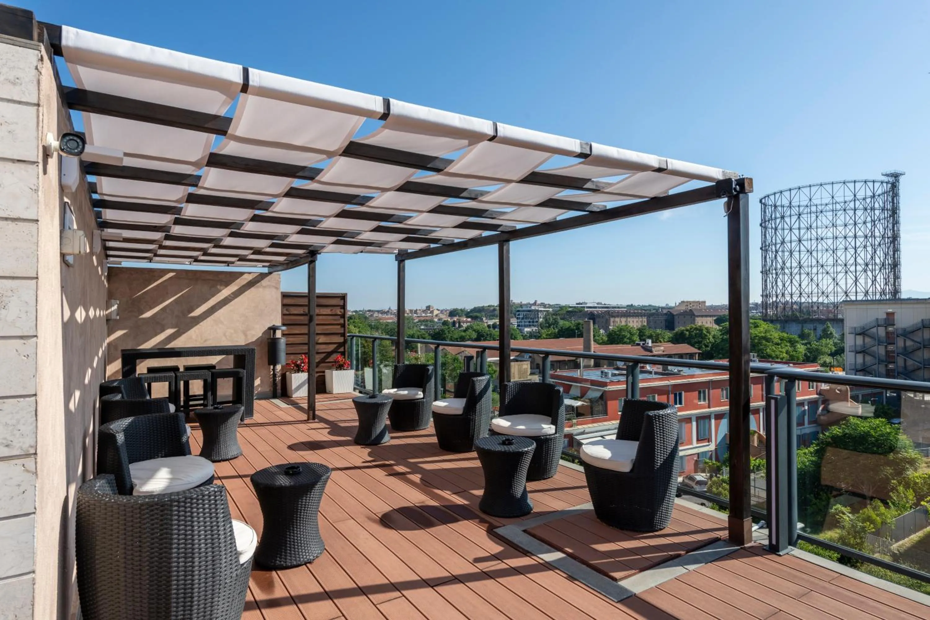 Balcony/Terrace in H10 Roma Città