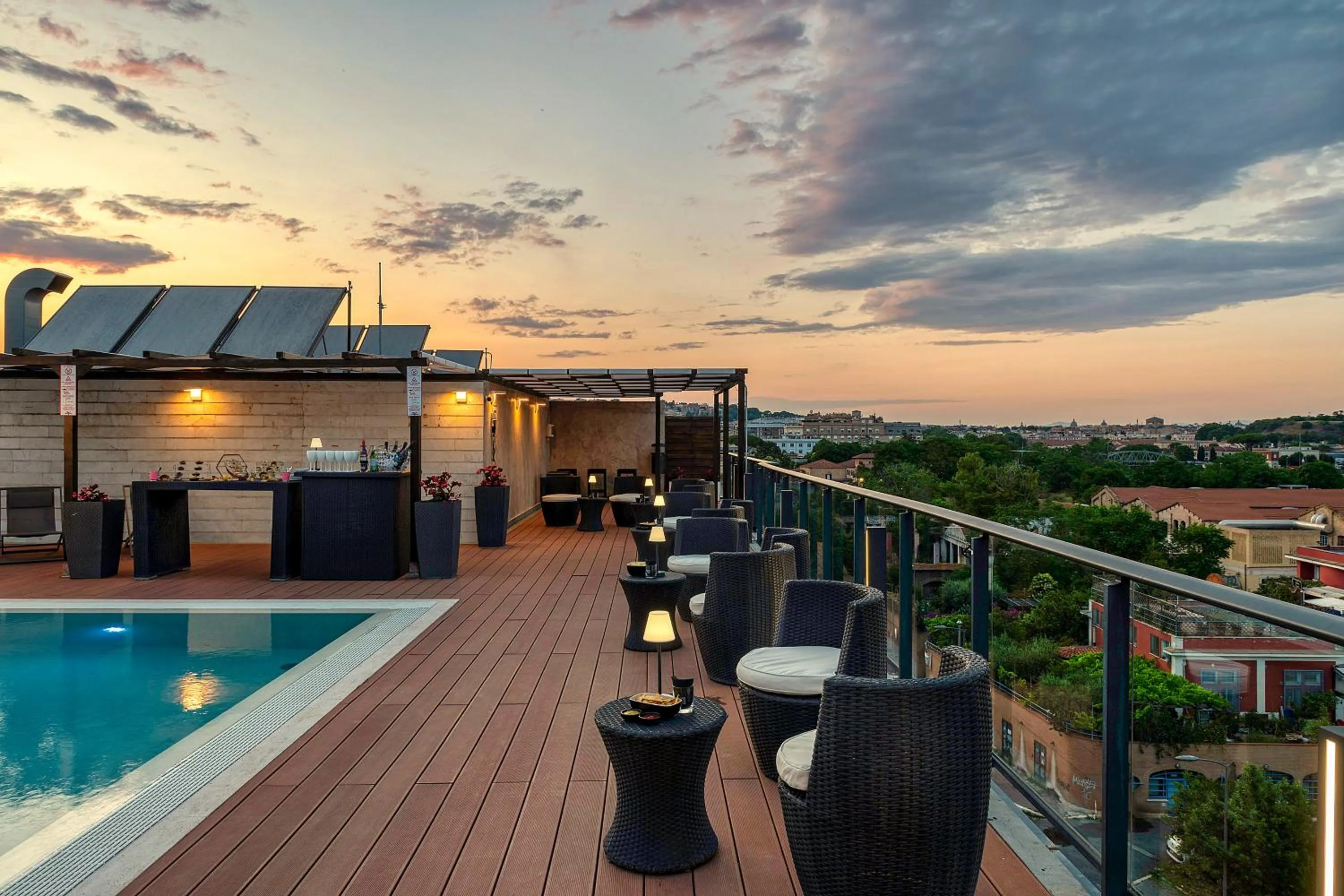 Balcony/Terrace in H10 Roma Città