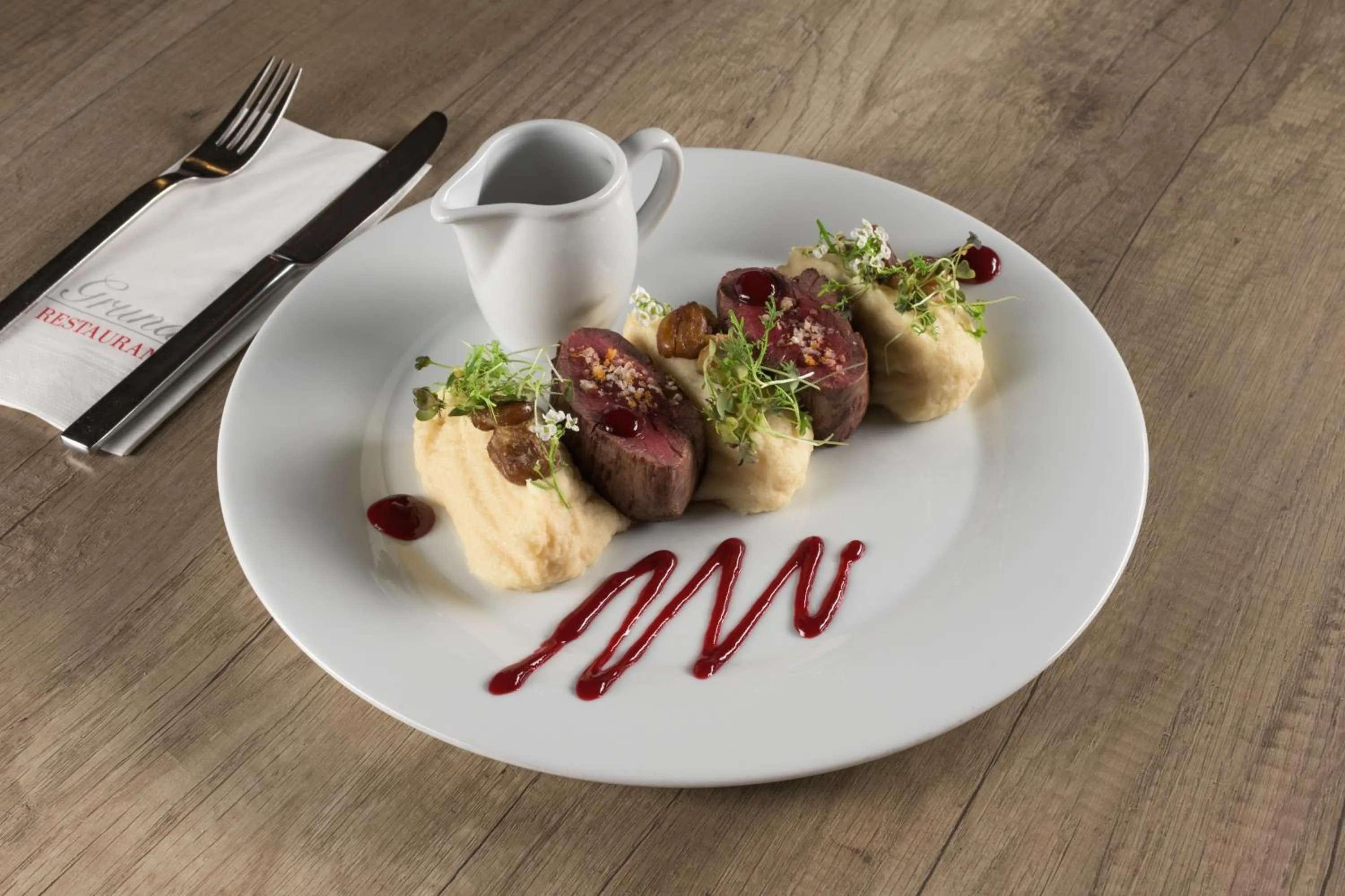 Food close-up in Grund Resort Golf and Ski