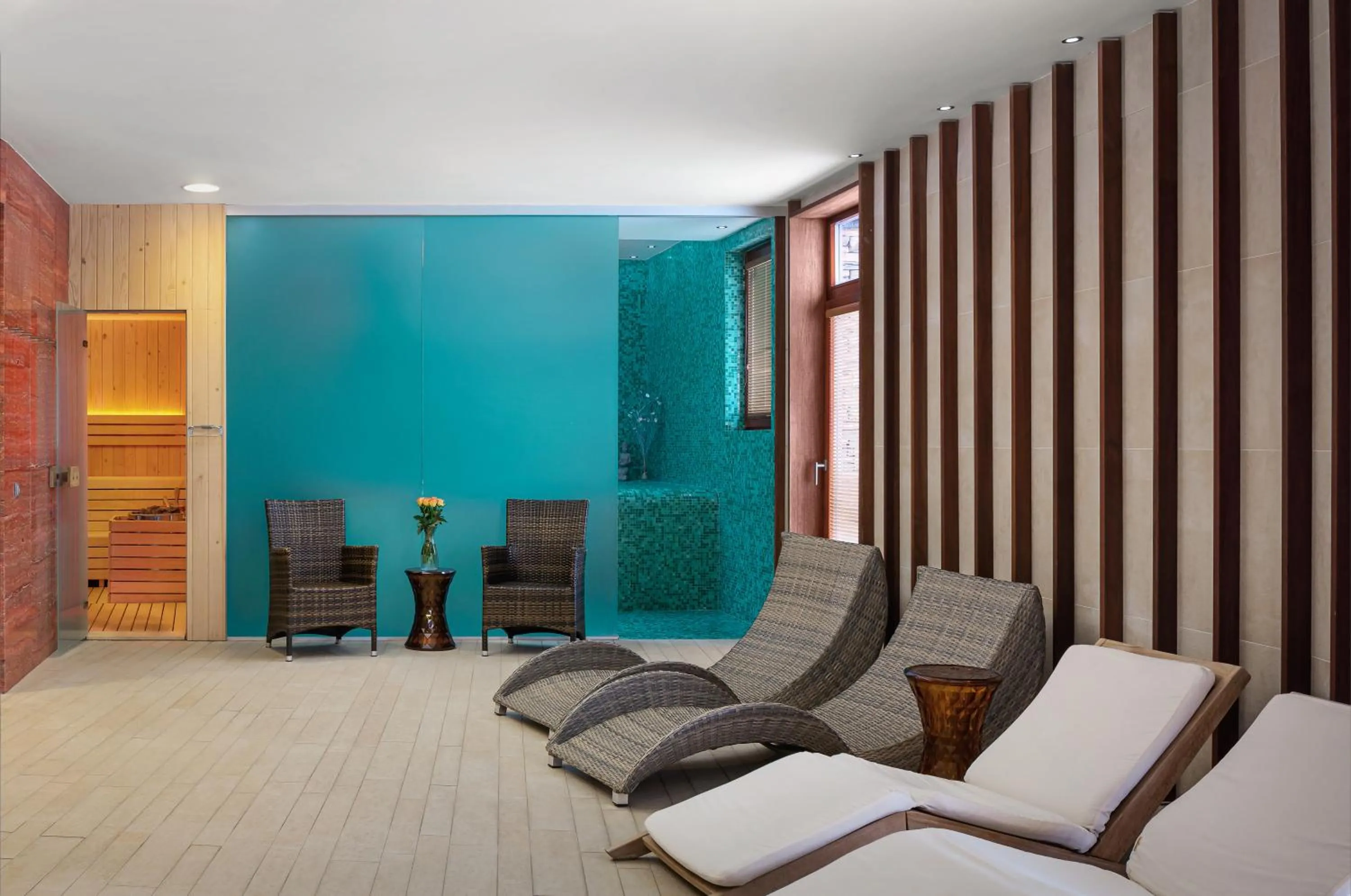 Sauna in Grund Resort Golf and Ski