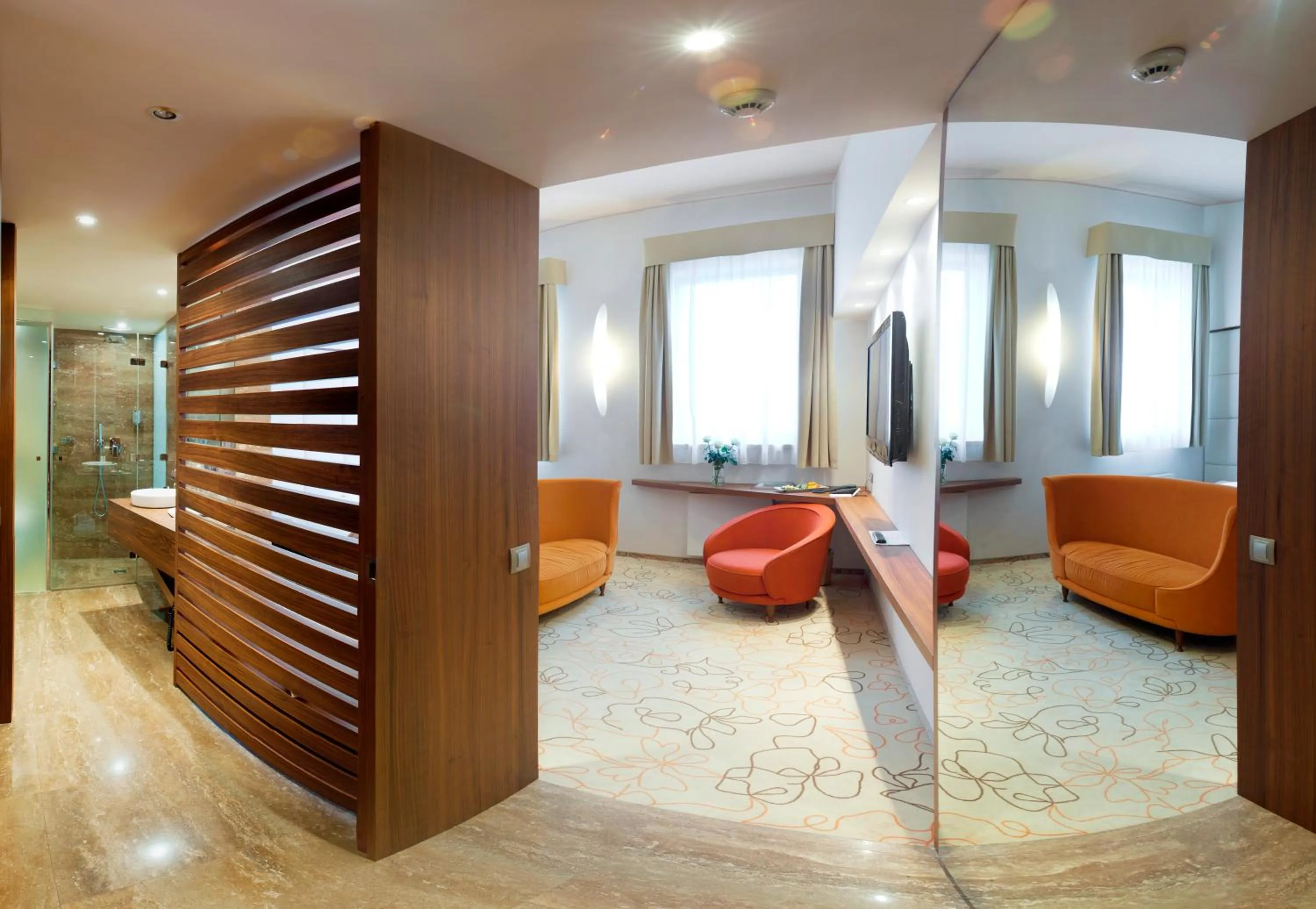 Seating area in Grund Resort Golf and Ski