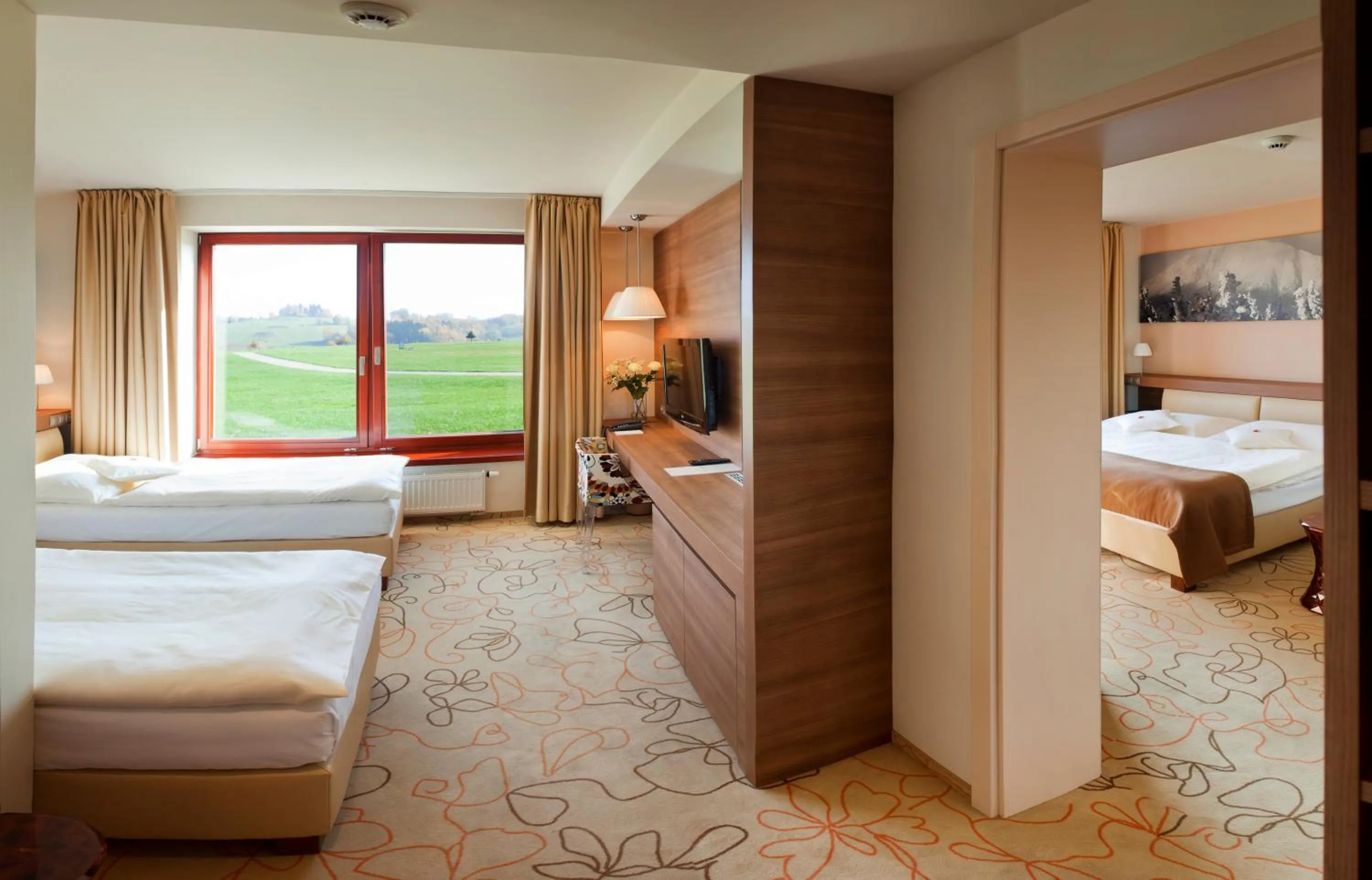 Bed in Grund Resort Golf and Ski