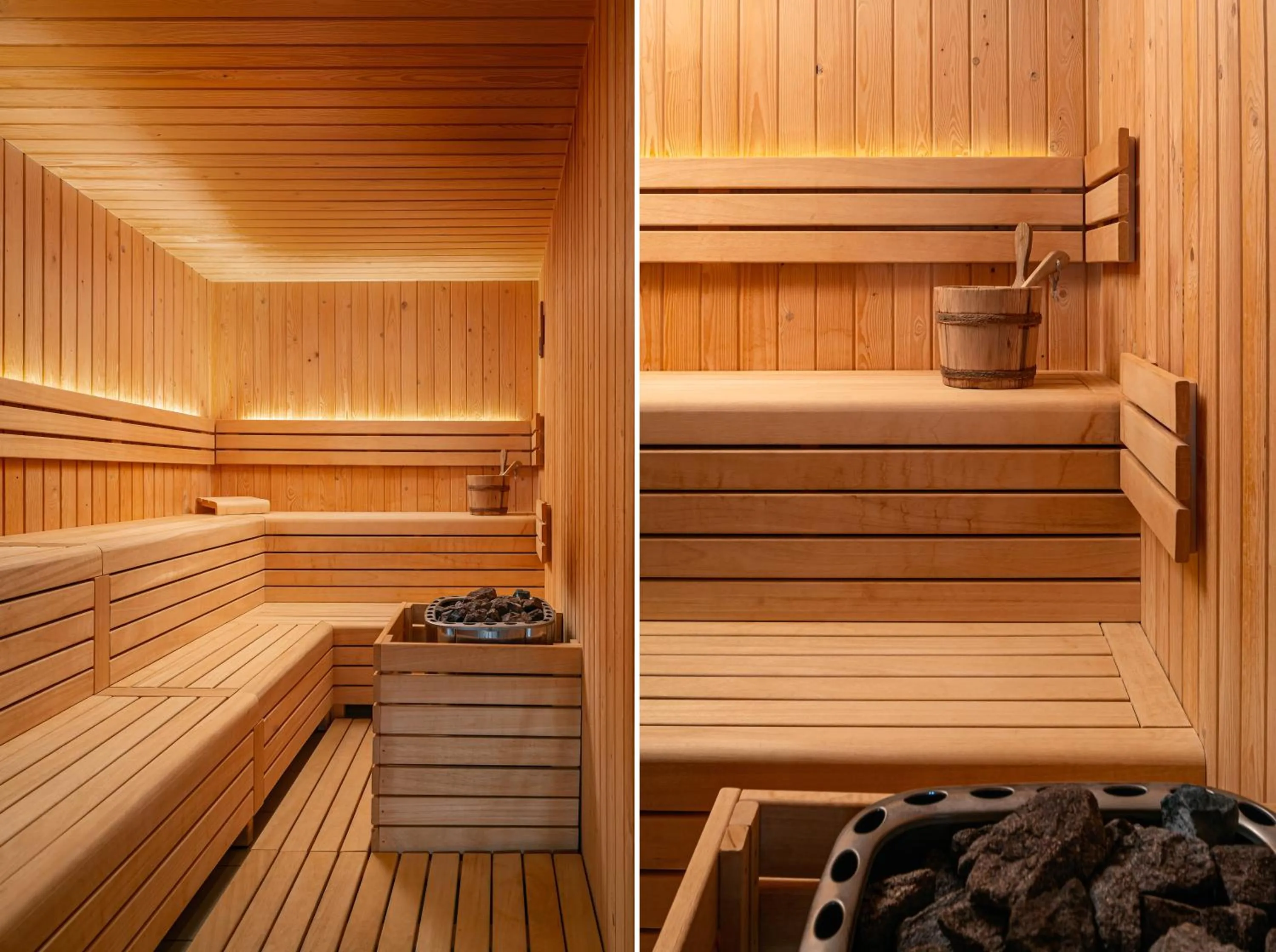 Sauna in Grund Resort Golf and Ski
