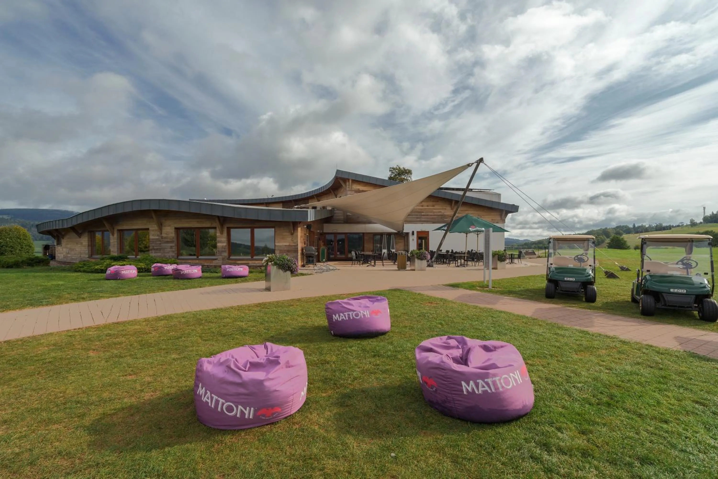 Property building in Grund Resort Golf and Ski