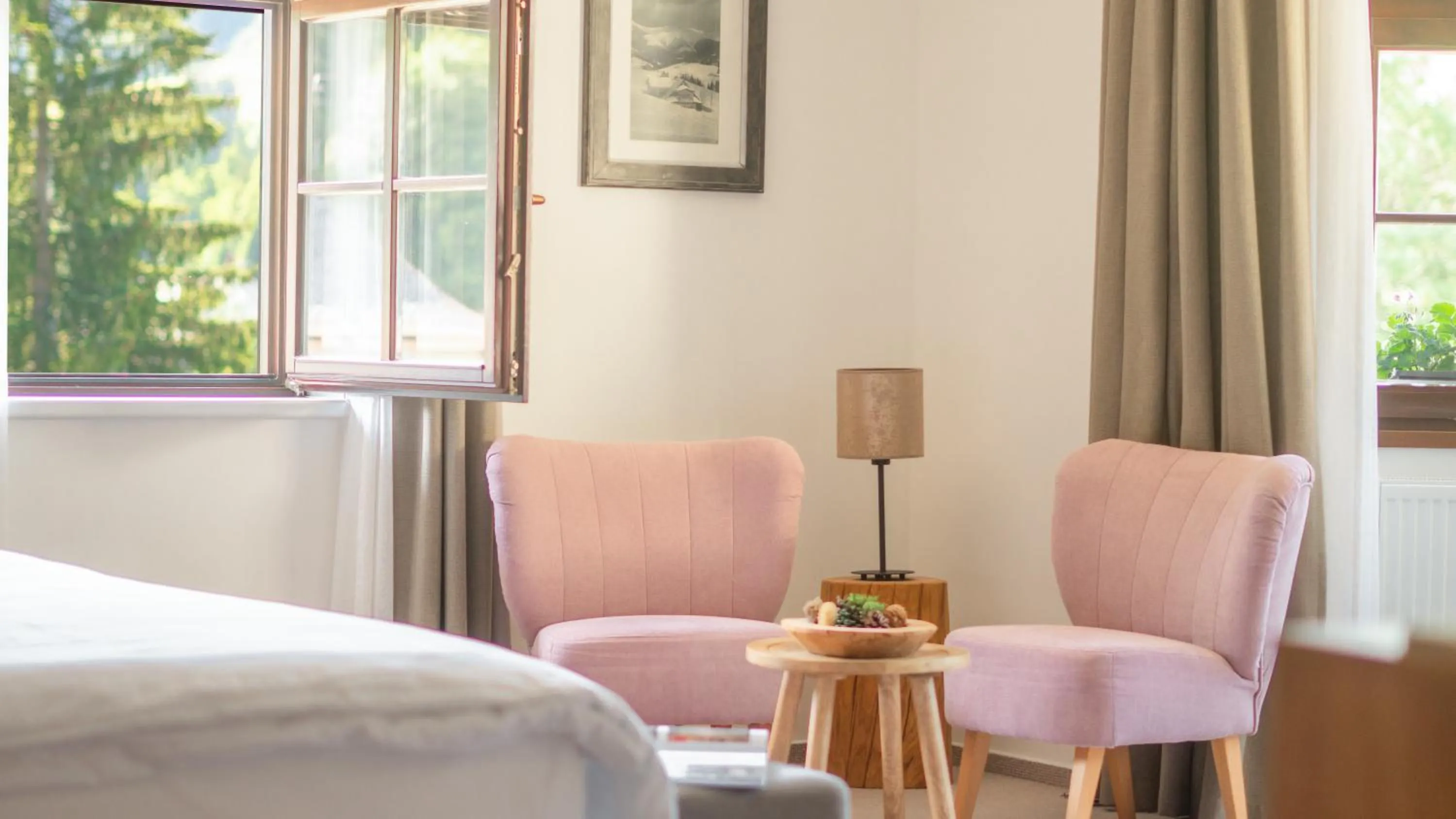 Decorative detail, Bed in Boutique Hotel Soyka