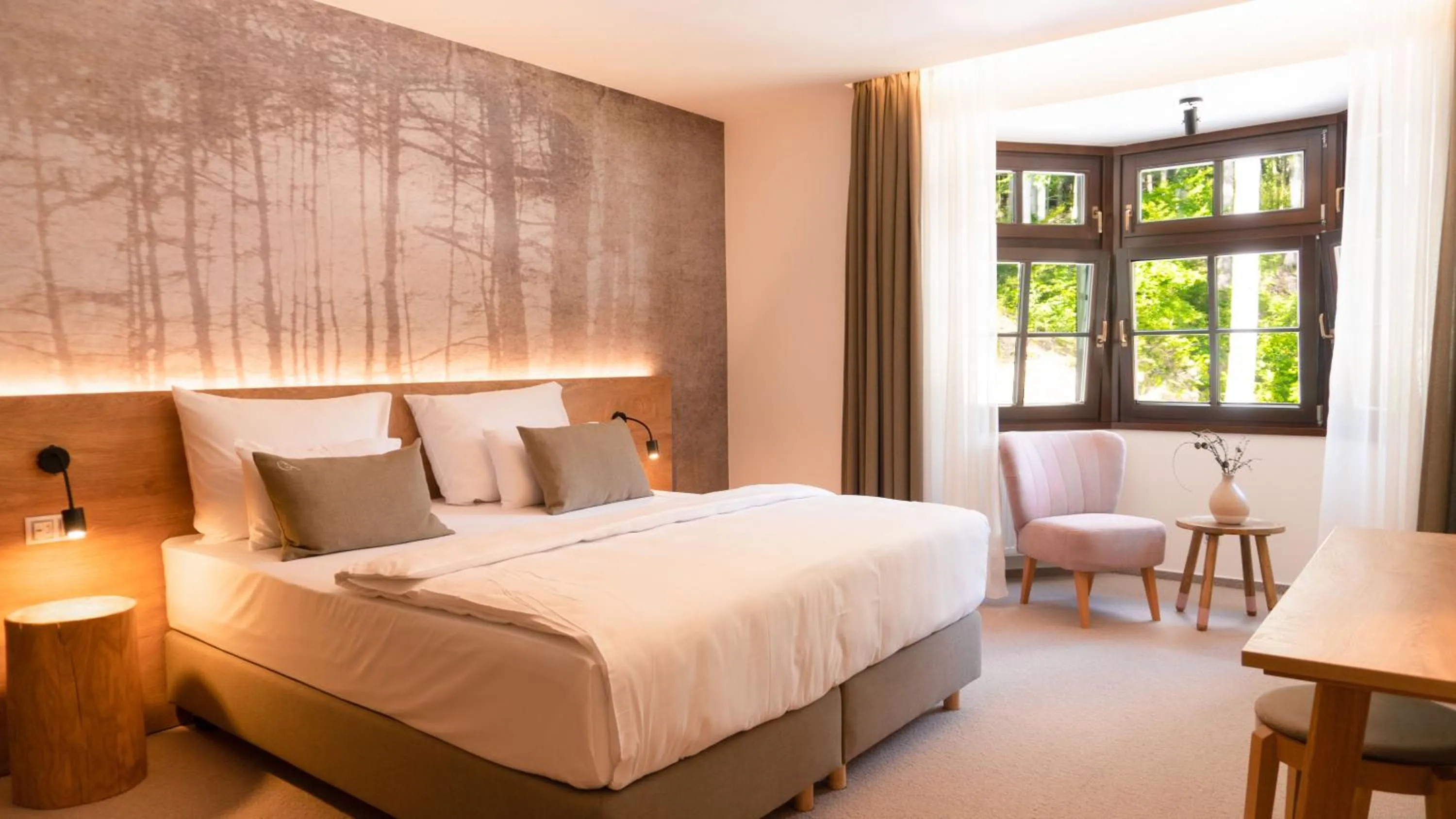 Bed in Boutique Hotel Soyka