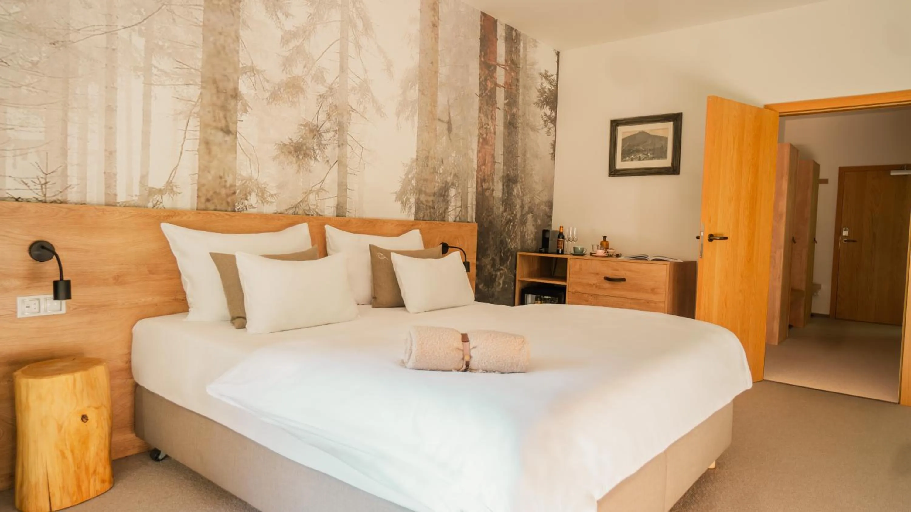 Bed in Boutique Hotel Soyka