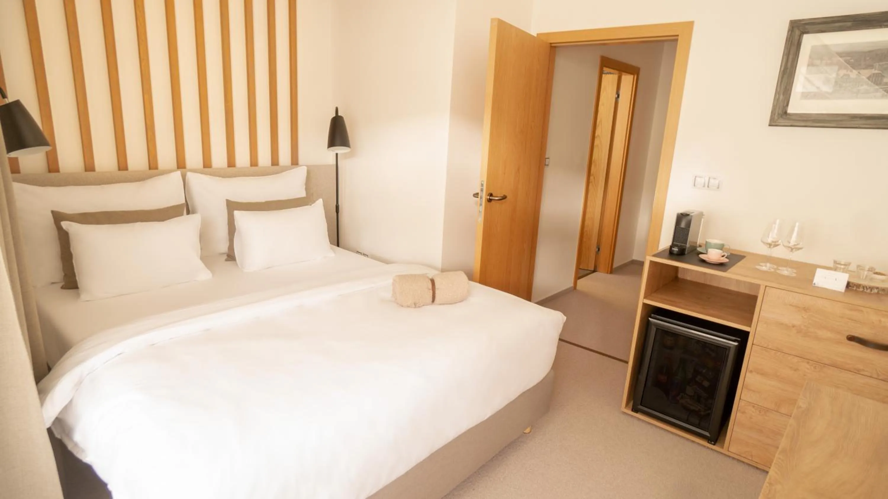 Bed in Boutique Hotel Soyka