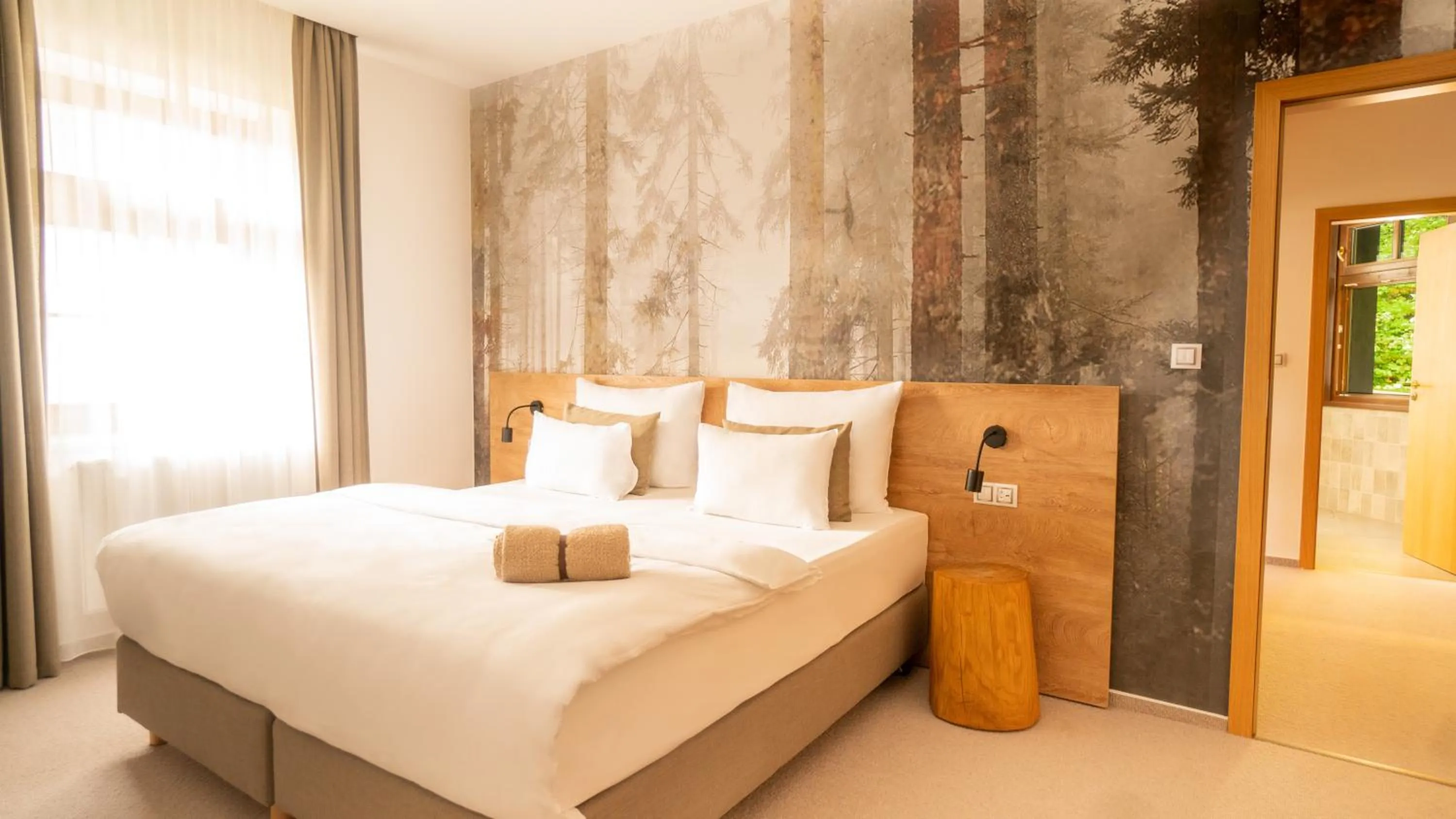 Bed in Boutique Hotel Soyka