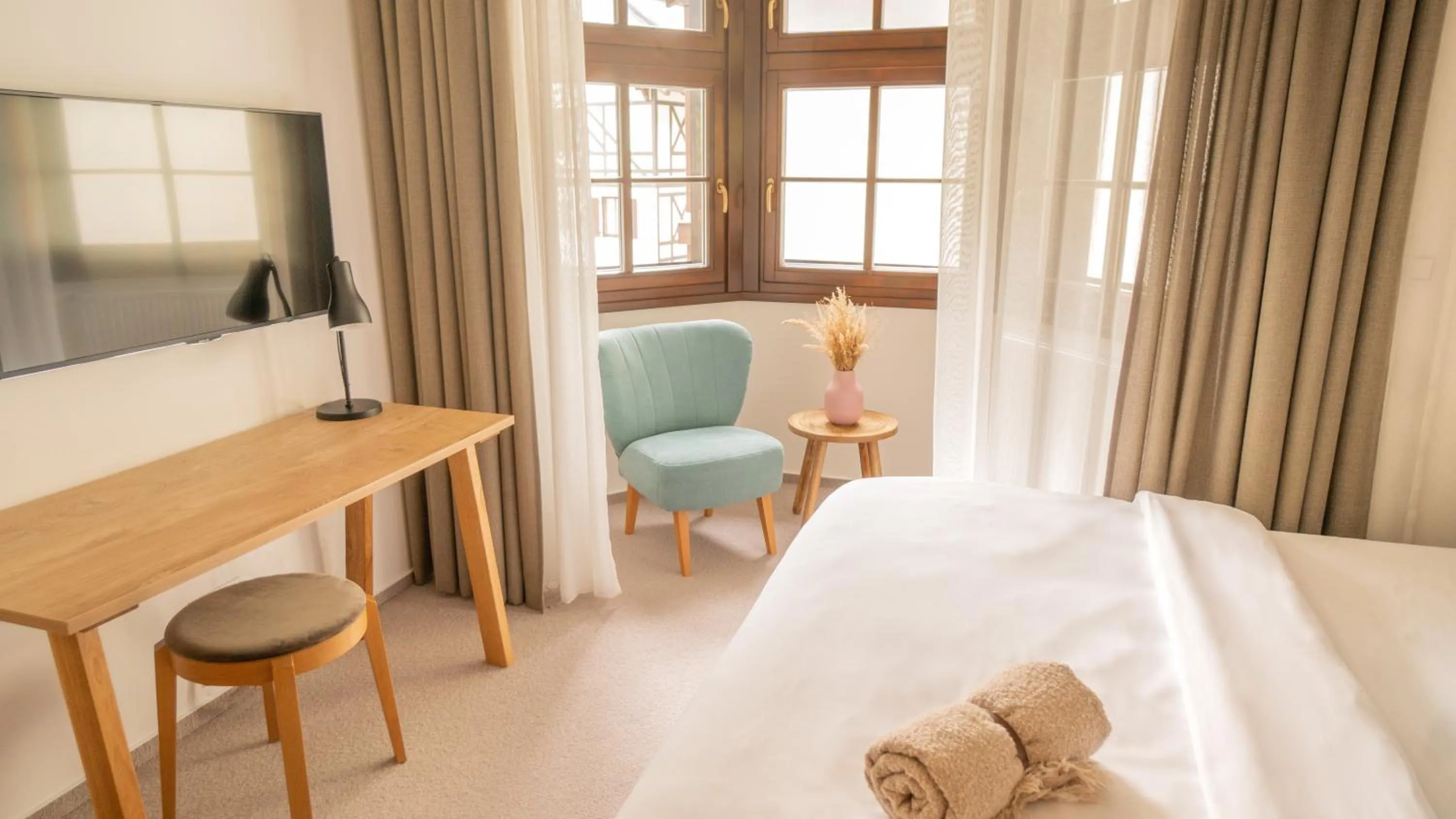 Bed in Boutique Hotel Soyka