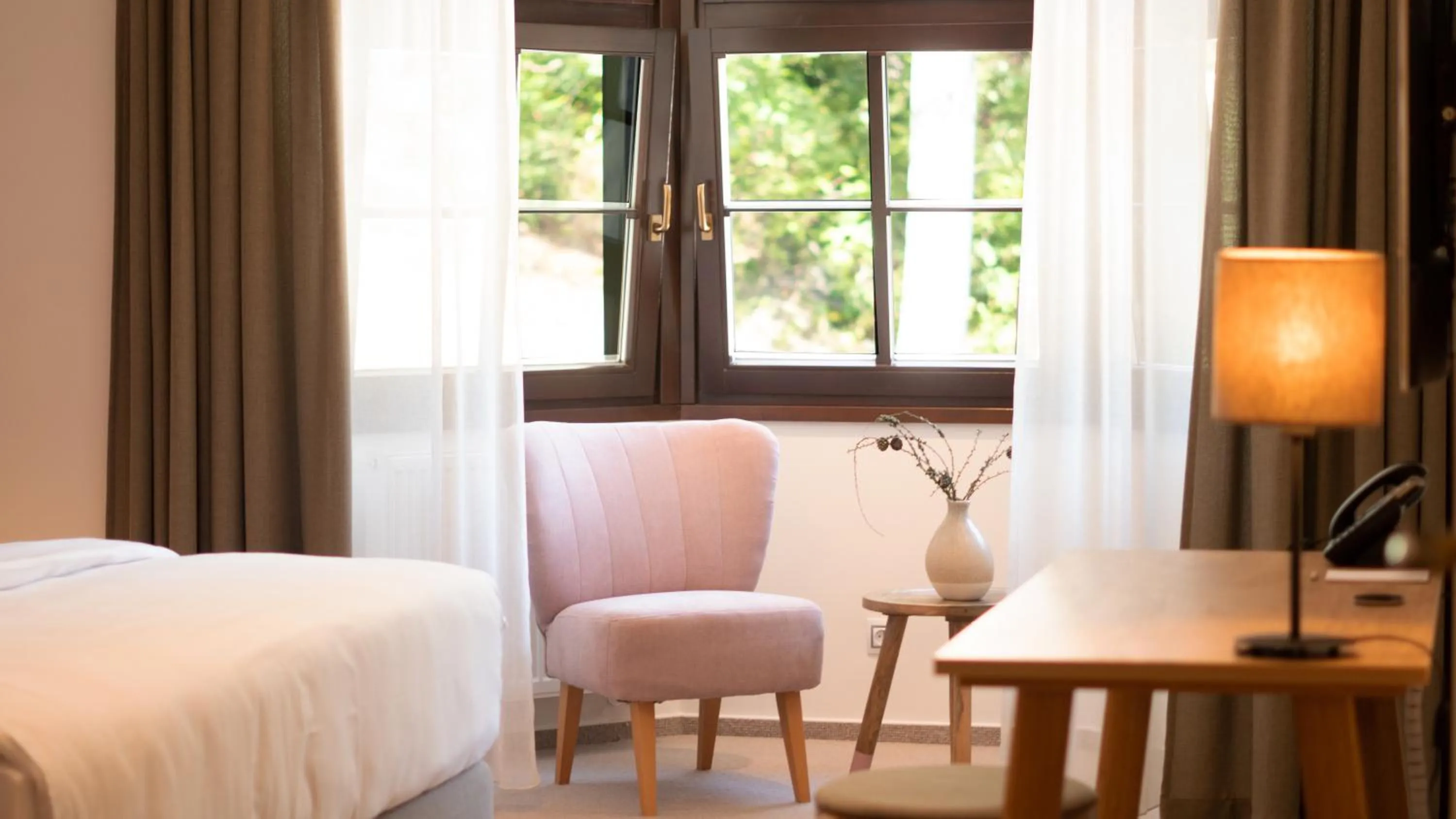 Seating area, Bed in Boutique Hotel Soyka