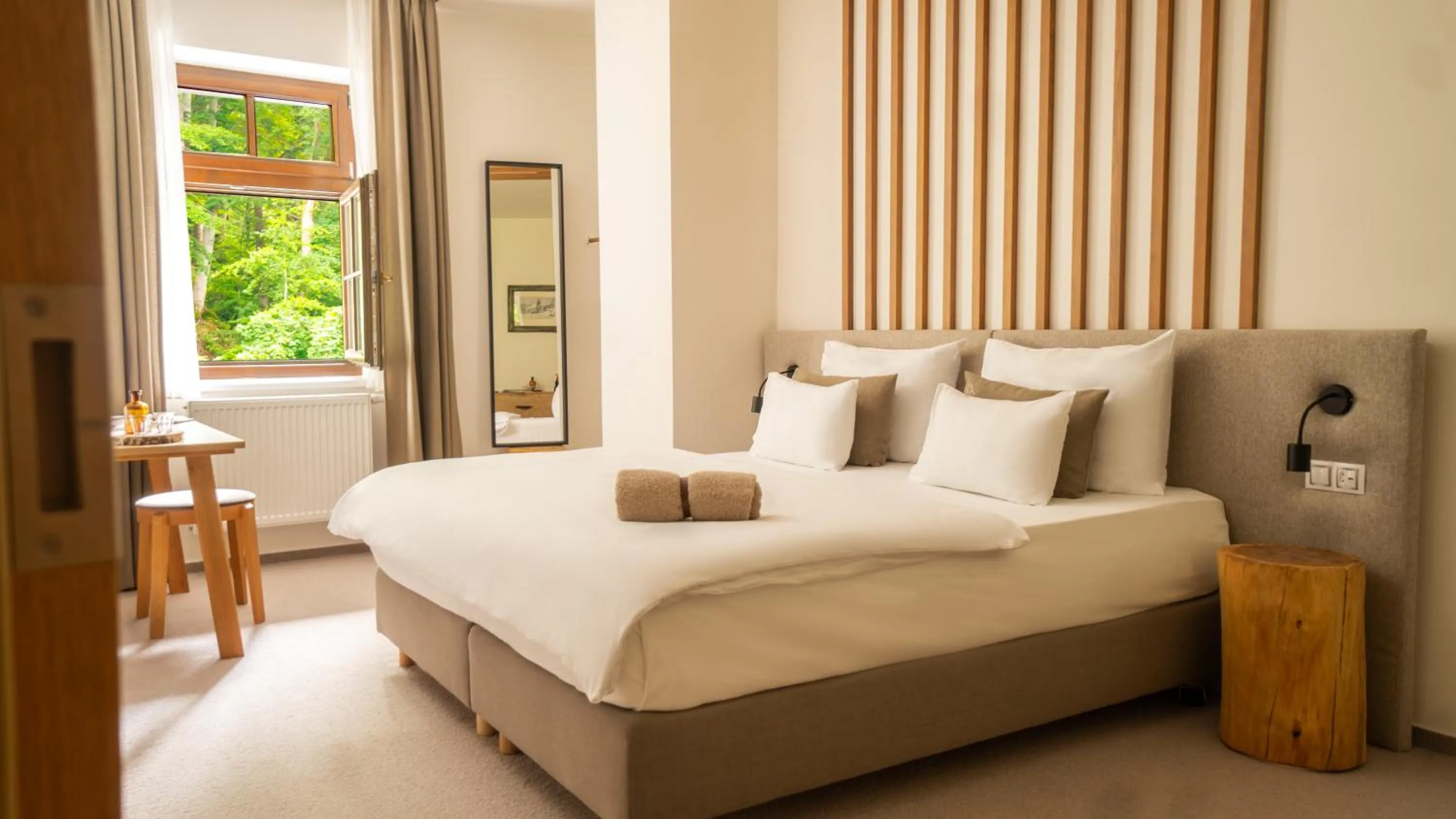 Bed in Boutique Hotel Soyka