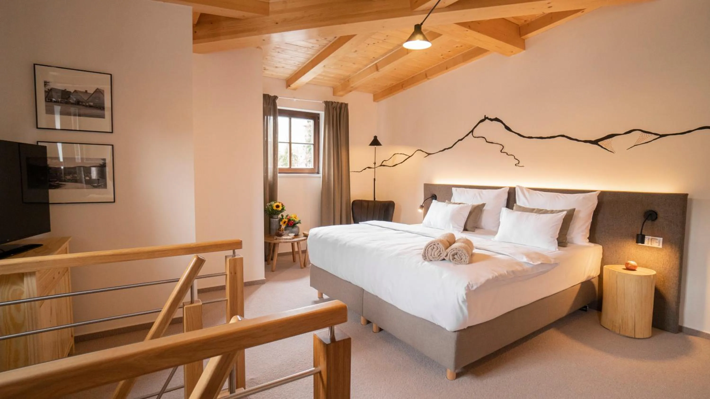 Bed in Boutique Hotel Soyka