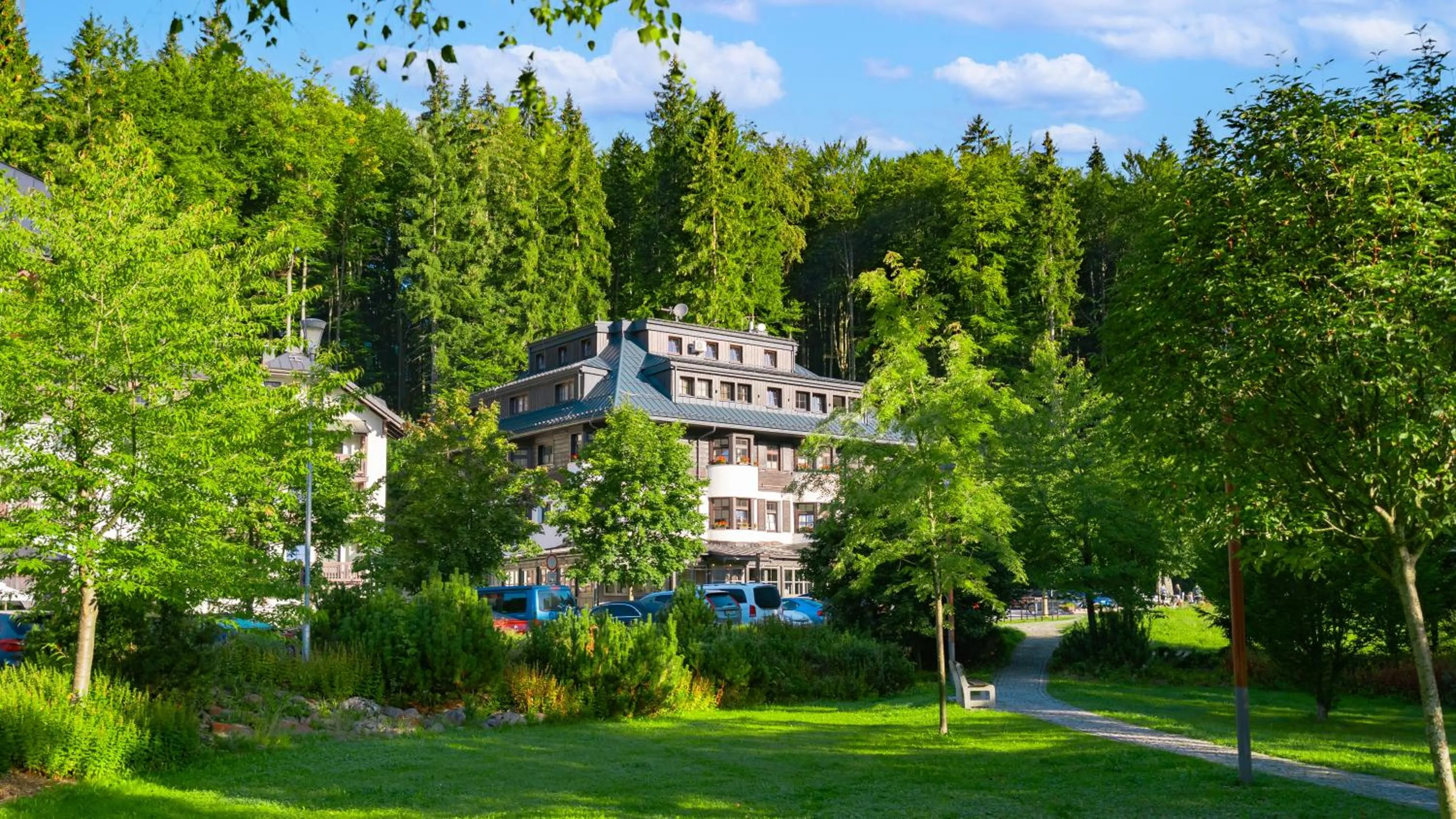 Property building in Boutique Hotel Soyka