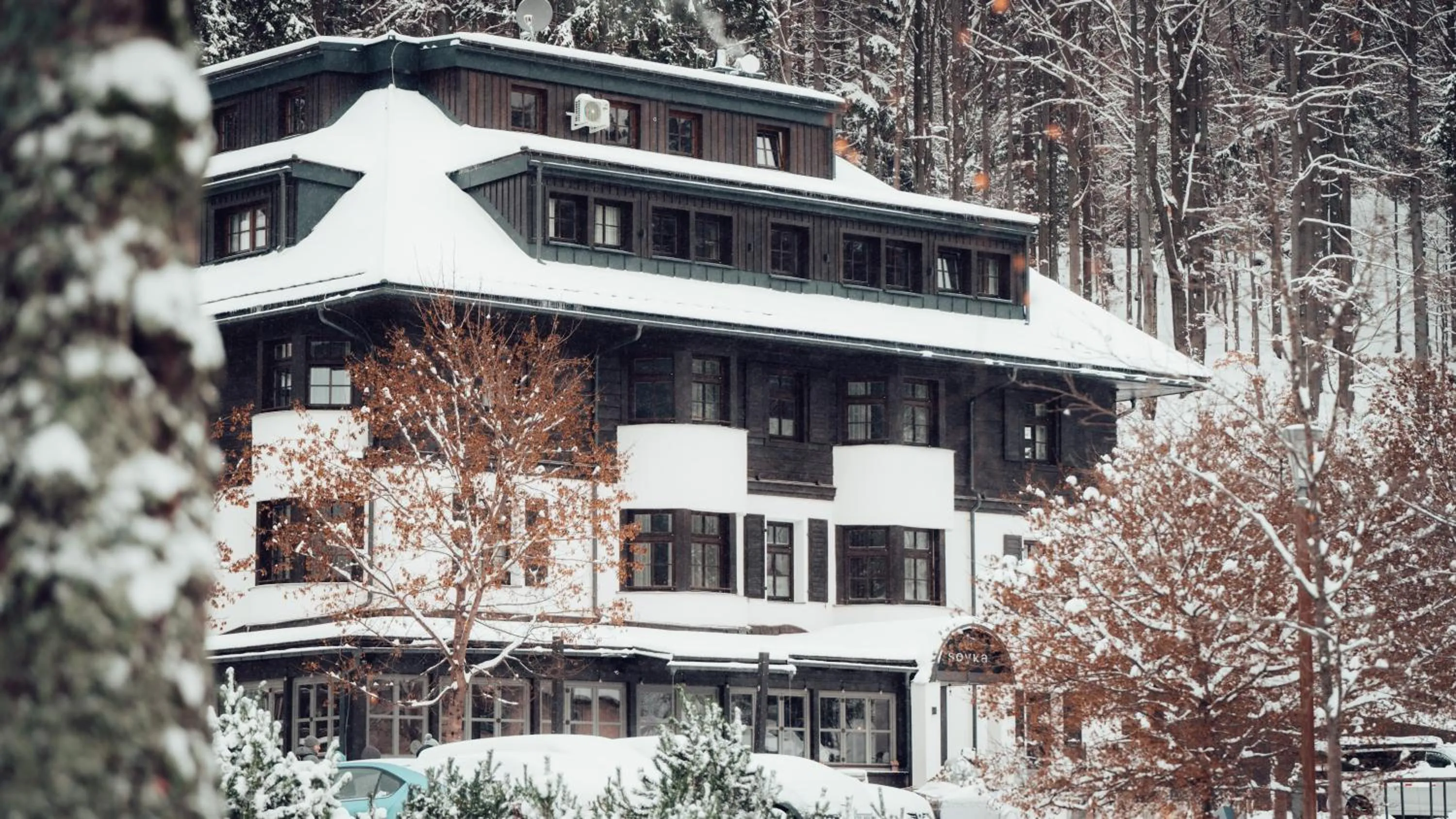 Property building in Boutique Hotel Soyka