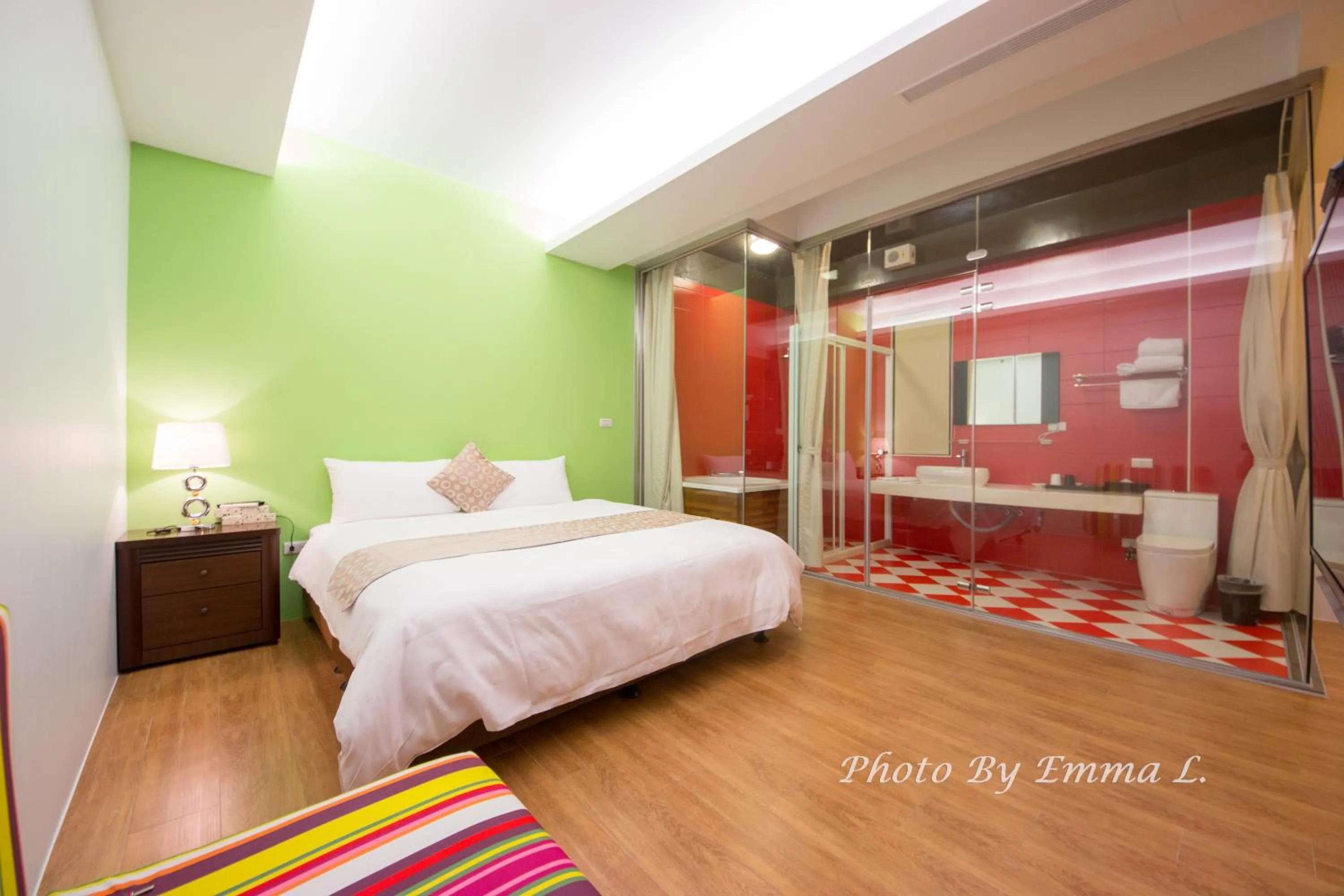 bunk bed, Bed in Colorful Fish Cottage