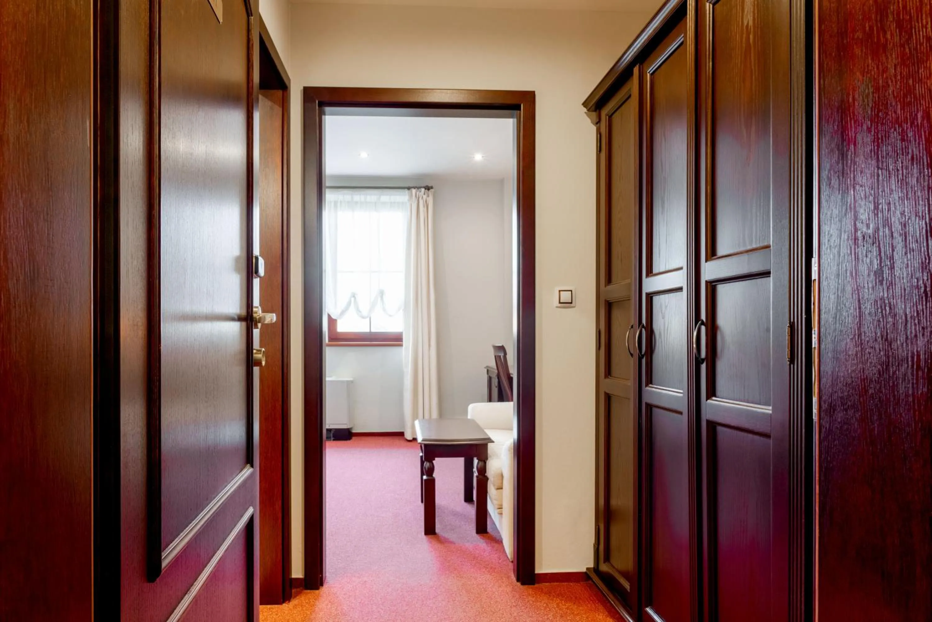 wardrobe in Hotel Purkmistr