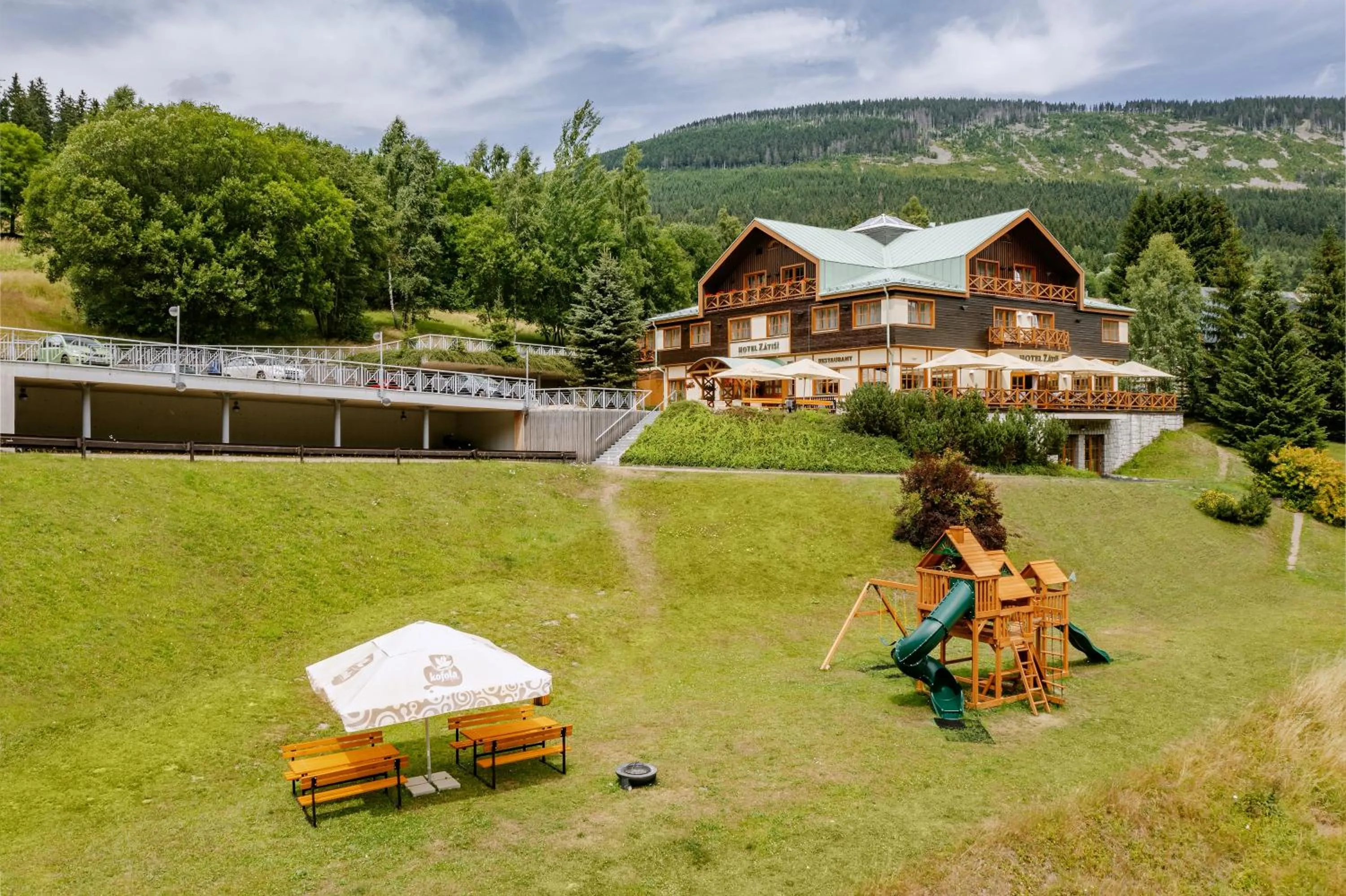 Property building in Hotel Zátiší