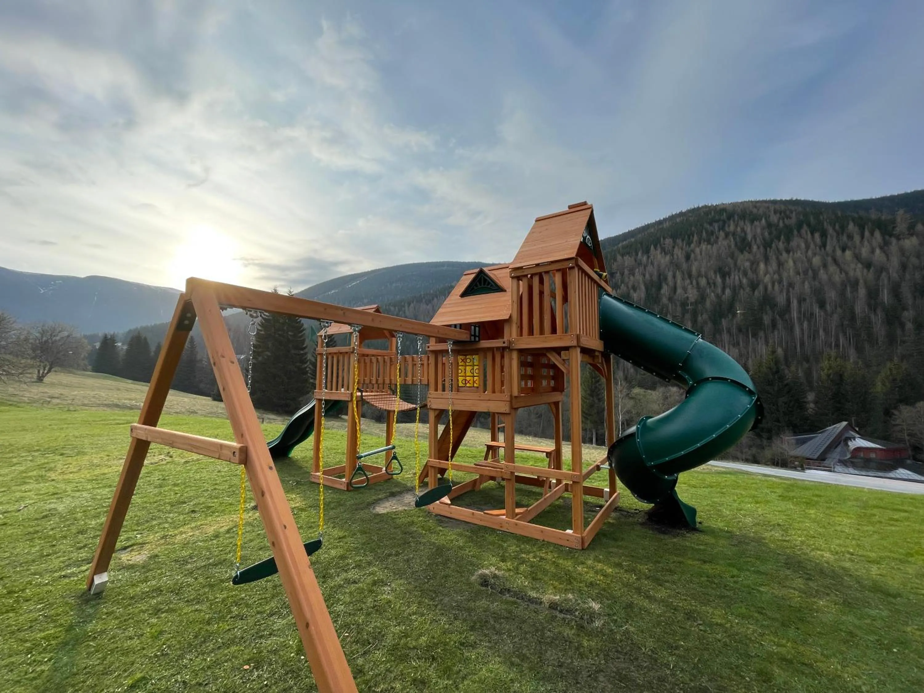 Children play ground in Hotel Zátiší