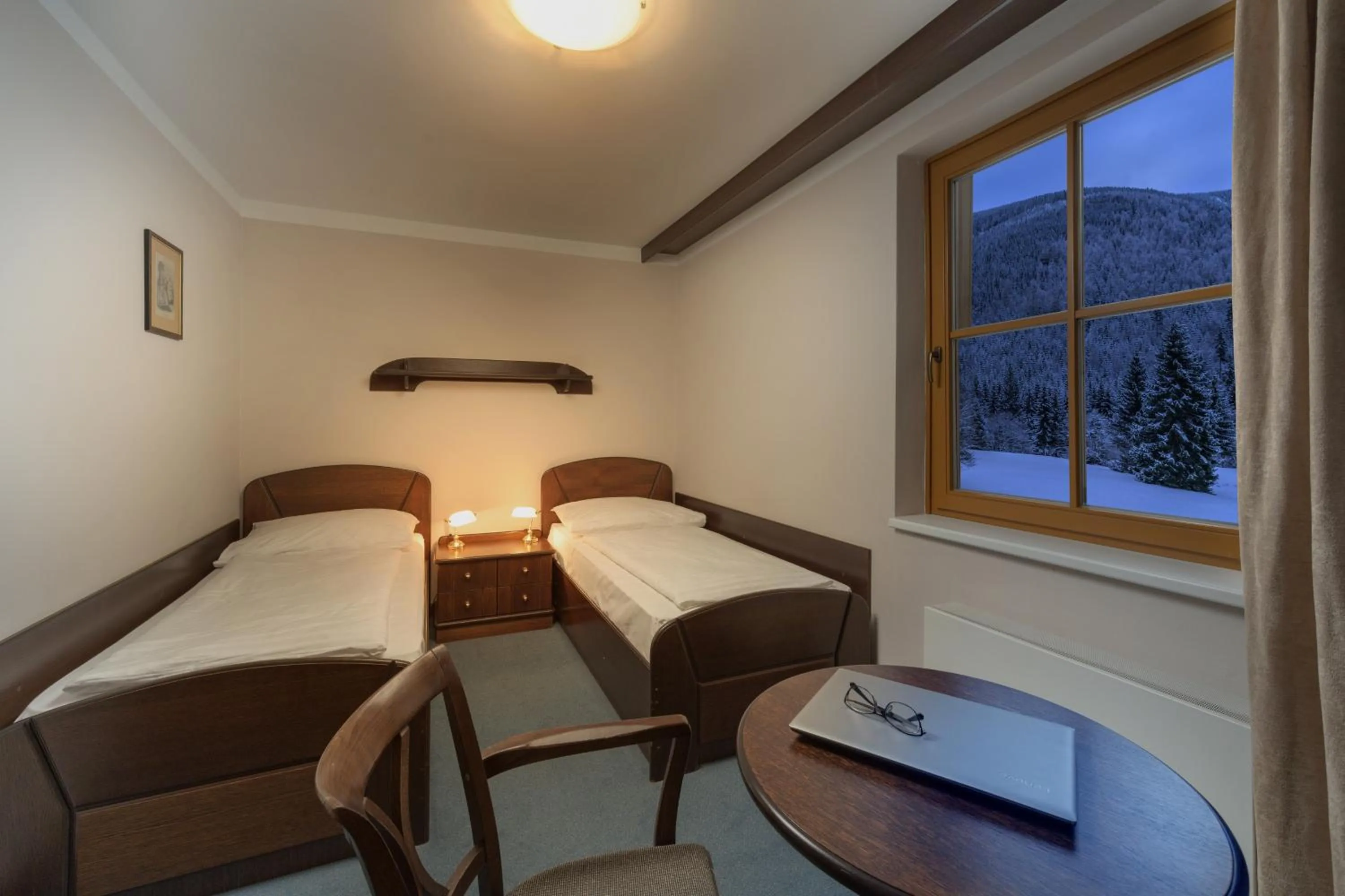 Bed in Hotel Zátiší