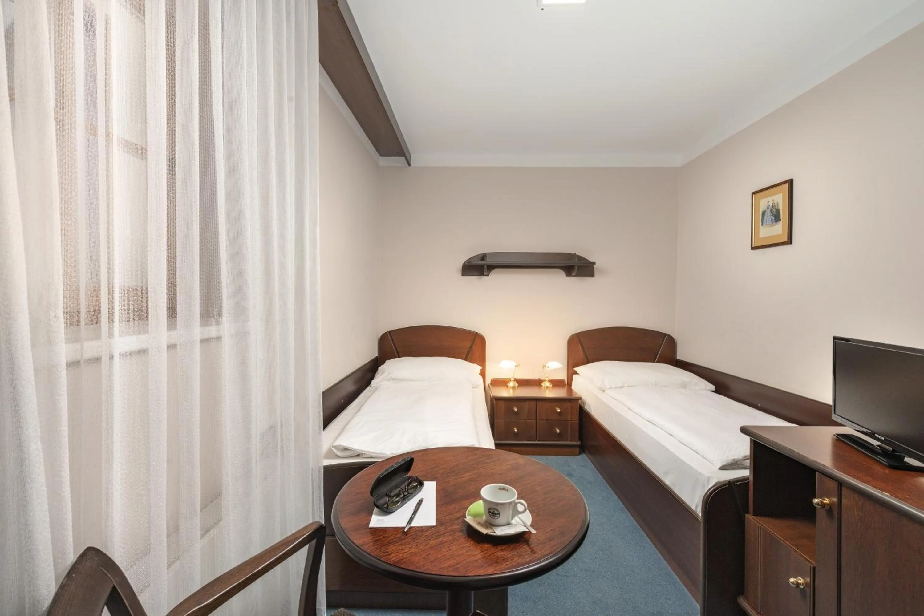 Bed in Hotel Zátiší