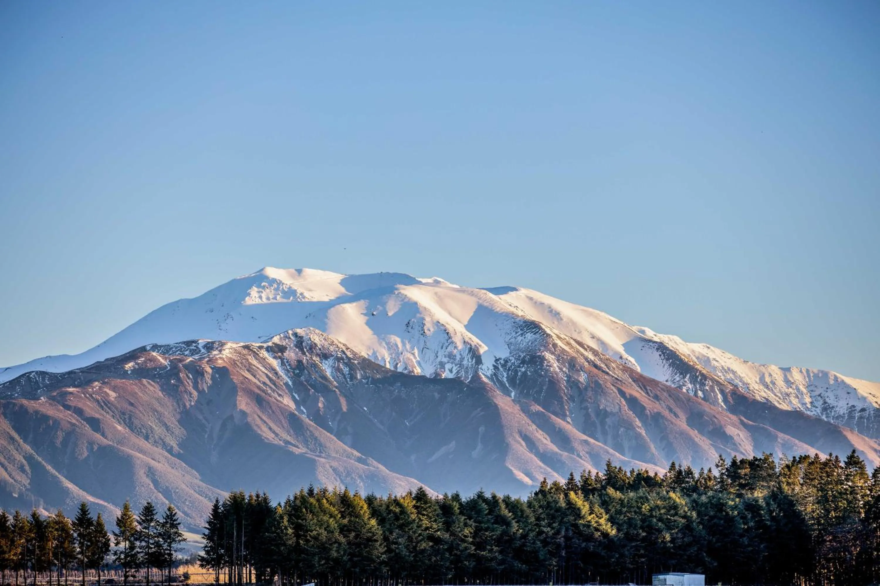 Natural landscape in Southern Cross Lodge Methven