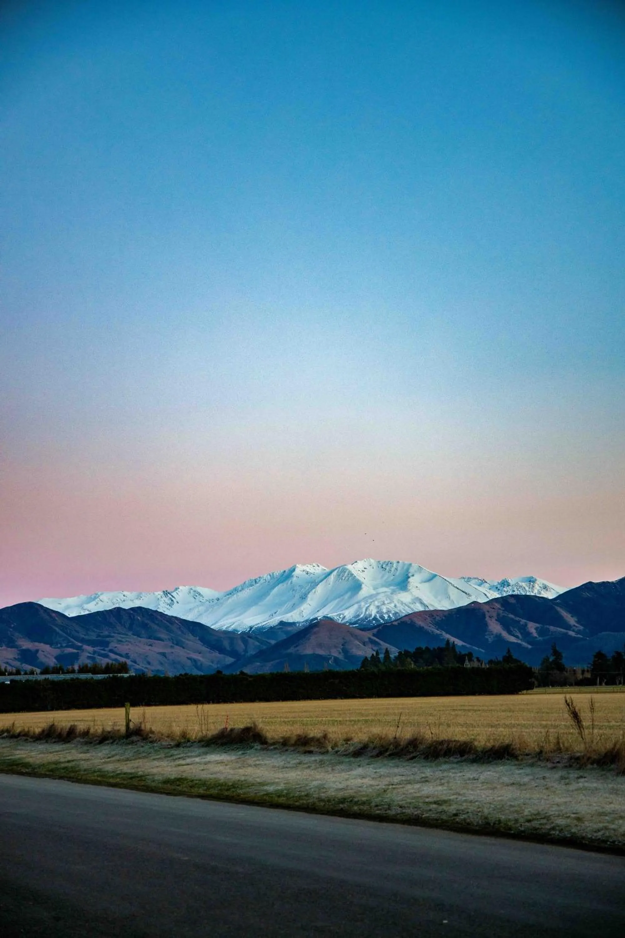 Natural landscape in Southern Cross Lodge Methven