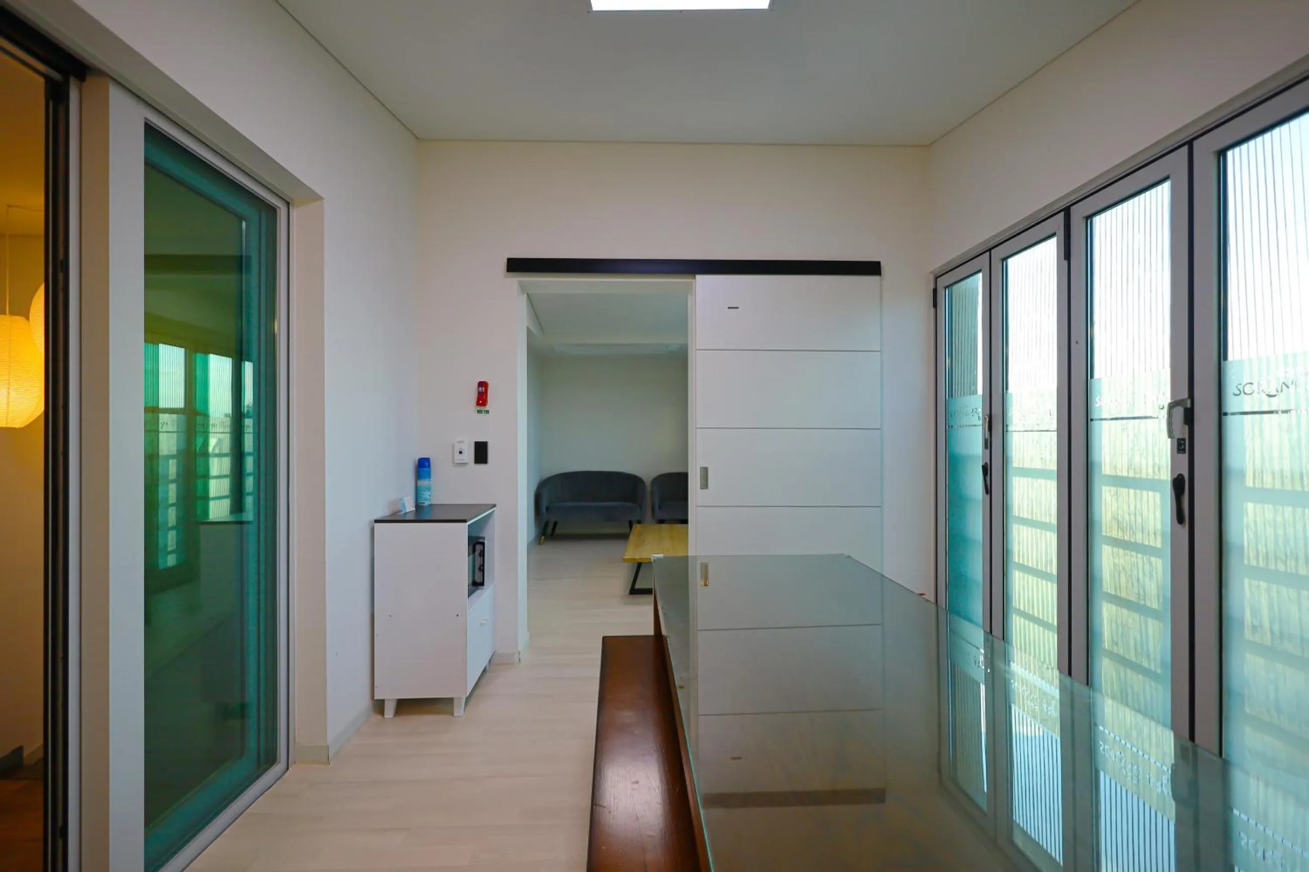 Seating area in Pool and Villa Sorang