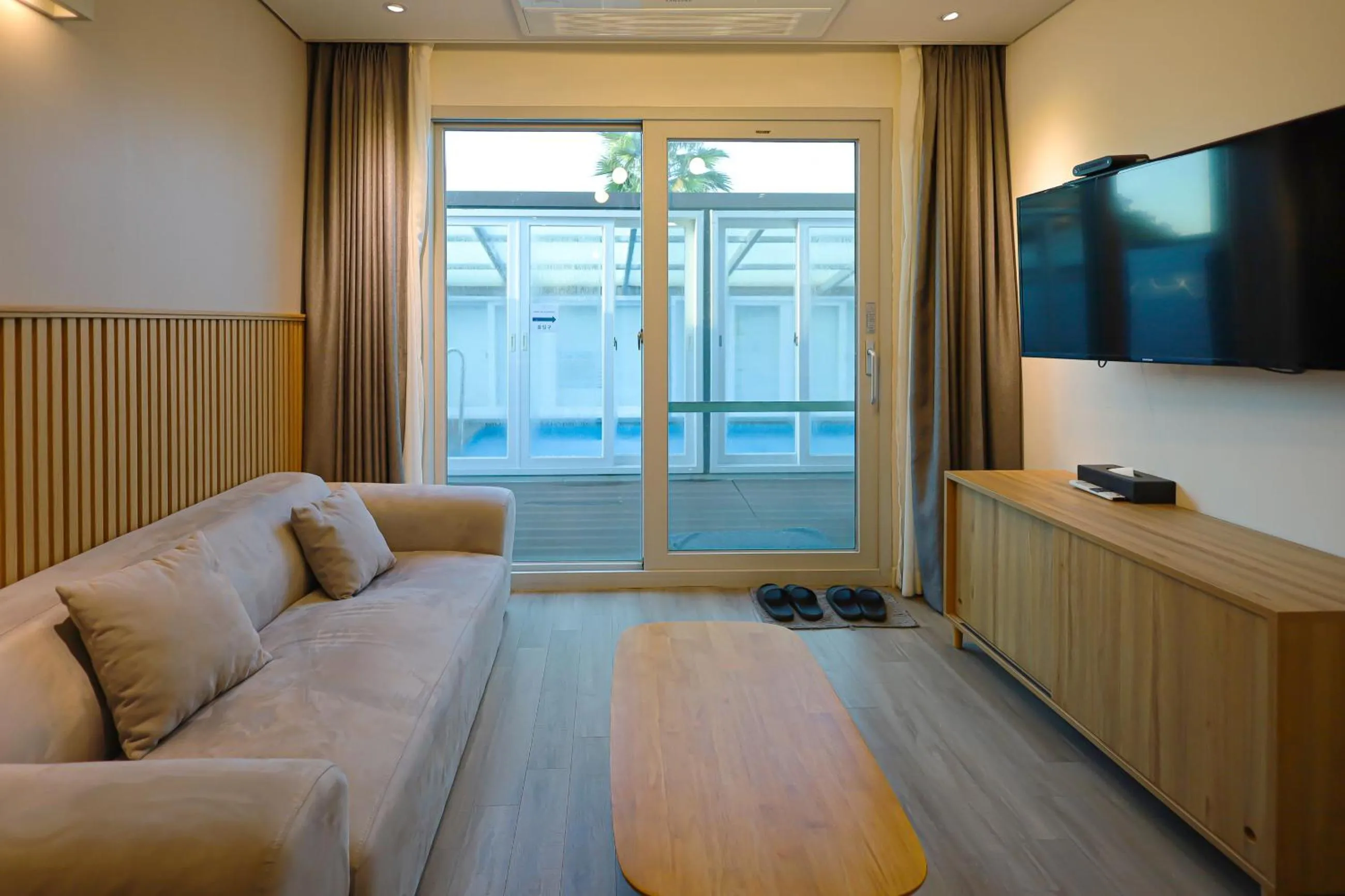 Living room in Pool and Villa Sorang