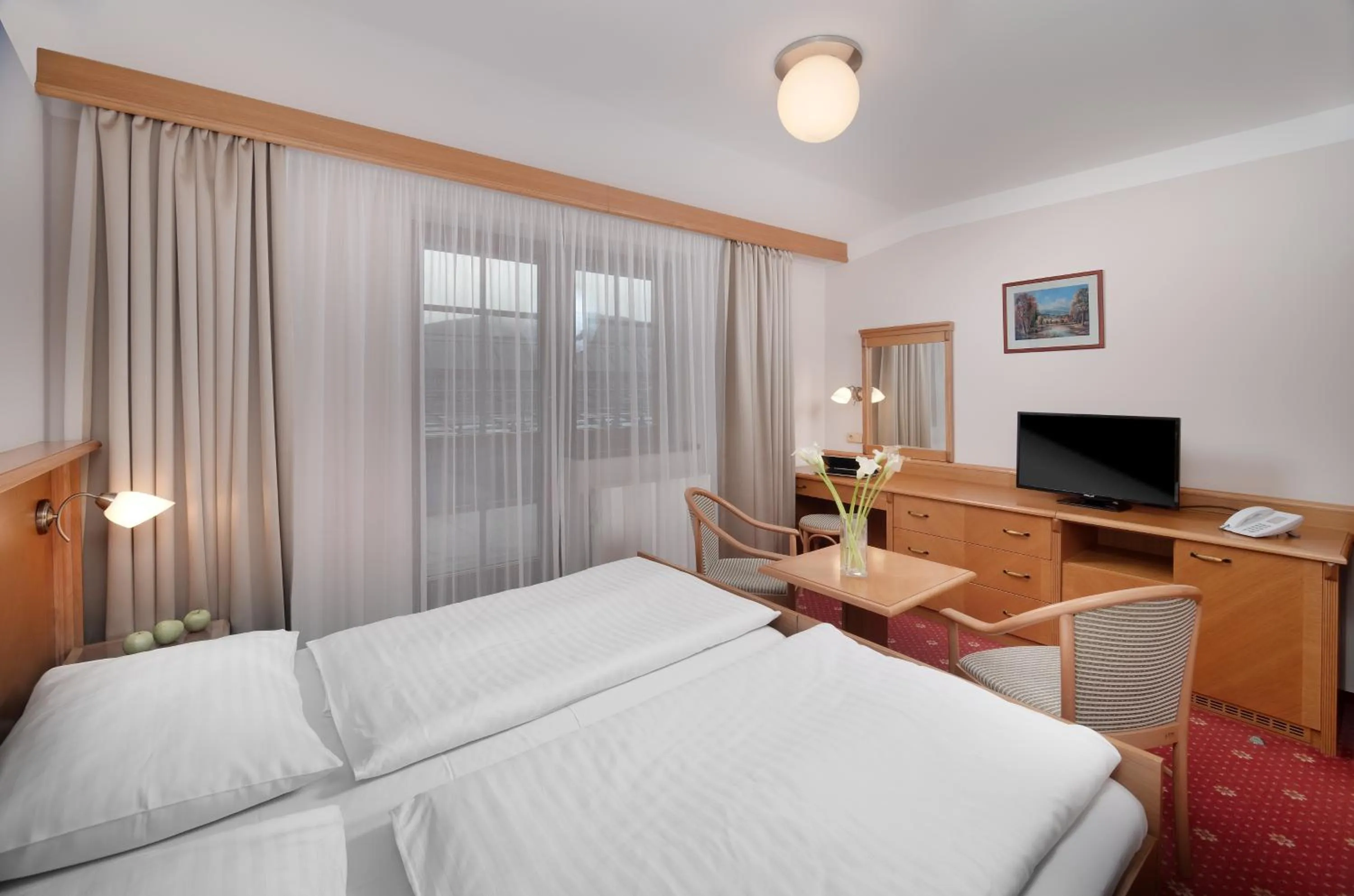 Bed in Wellness Hotel Windsor