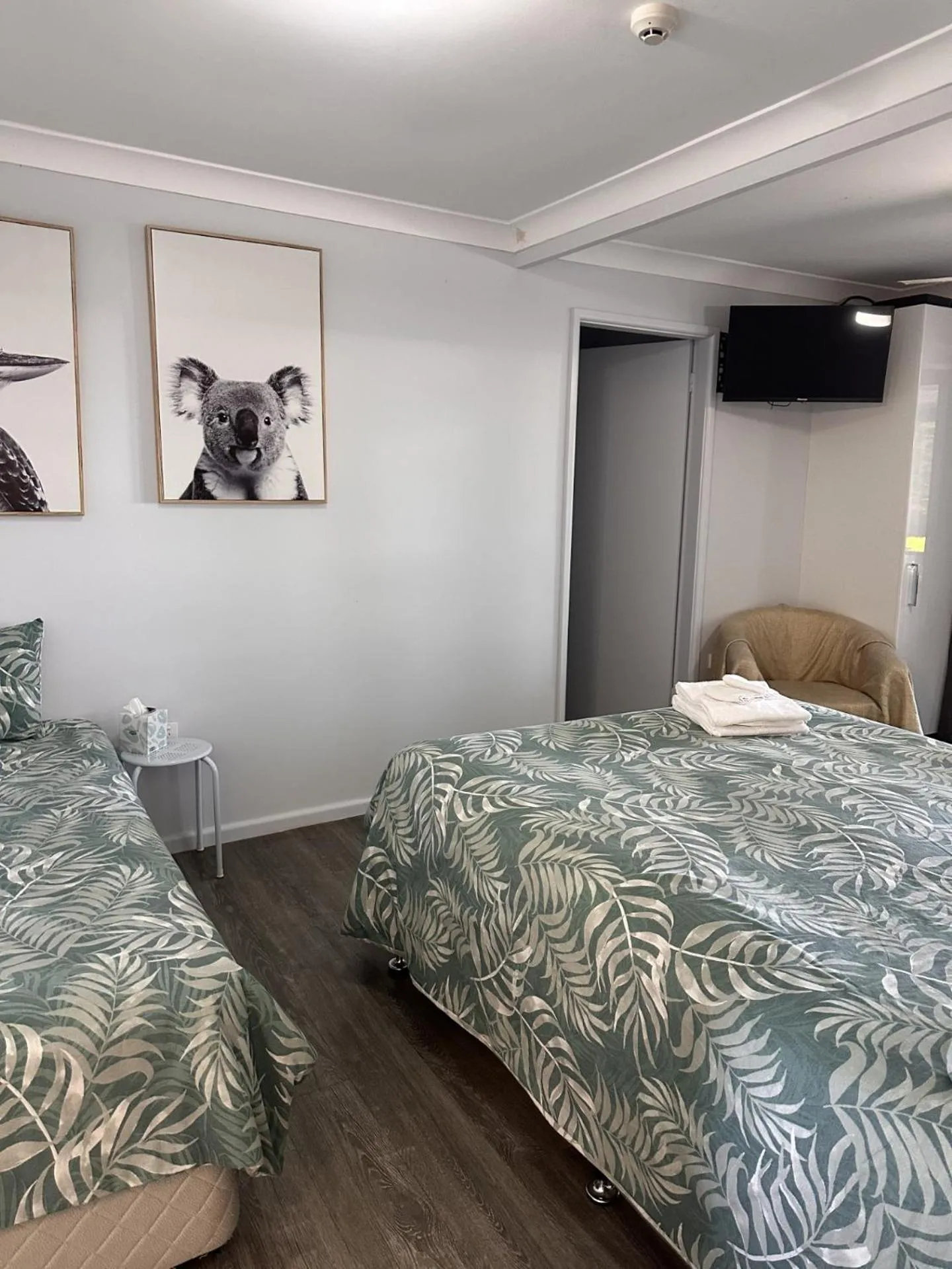 Bed in Narimba Motel