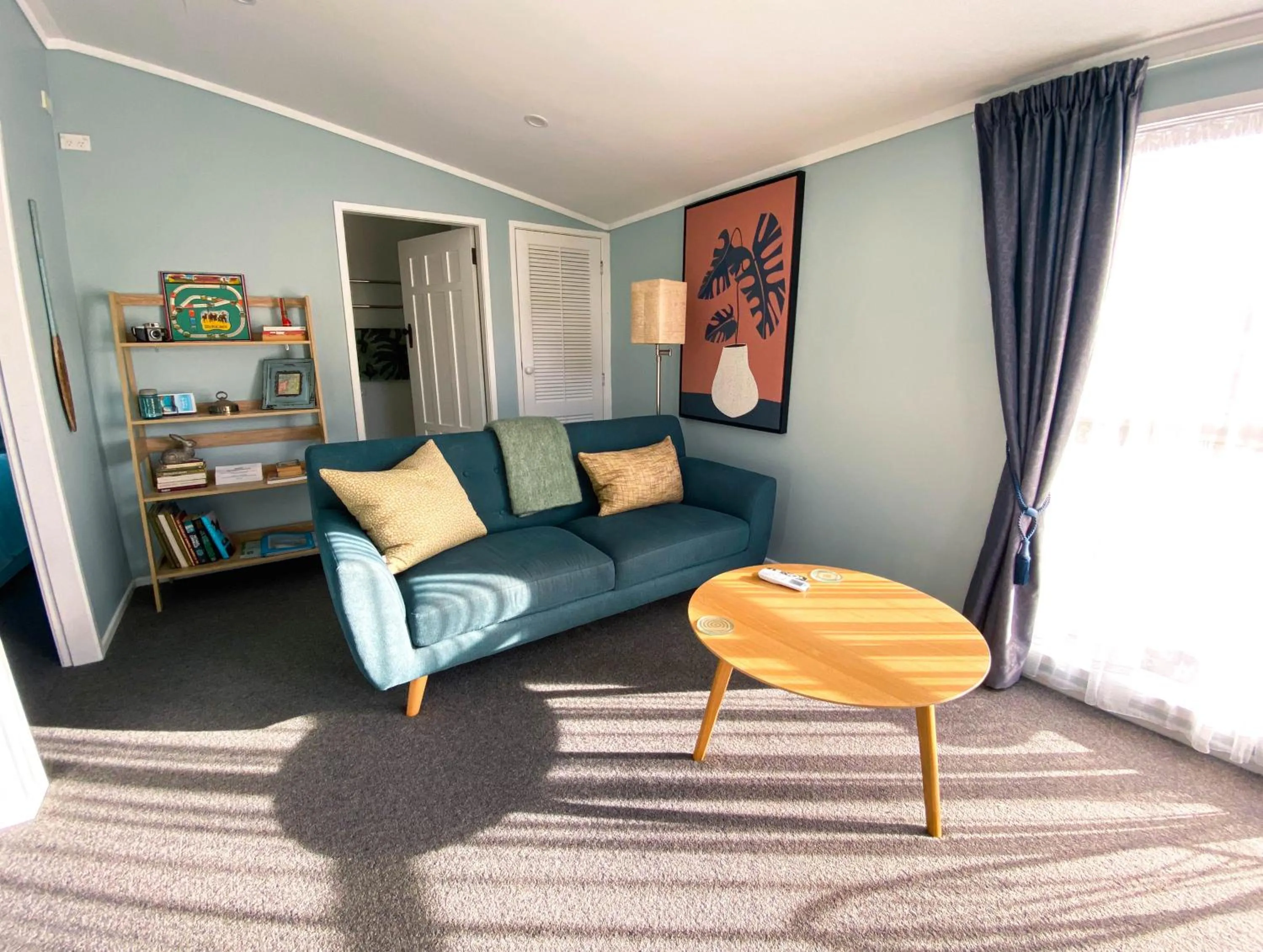 Living room in Kauri Villas