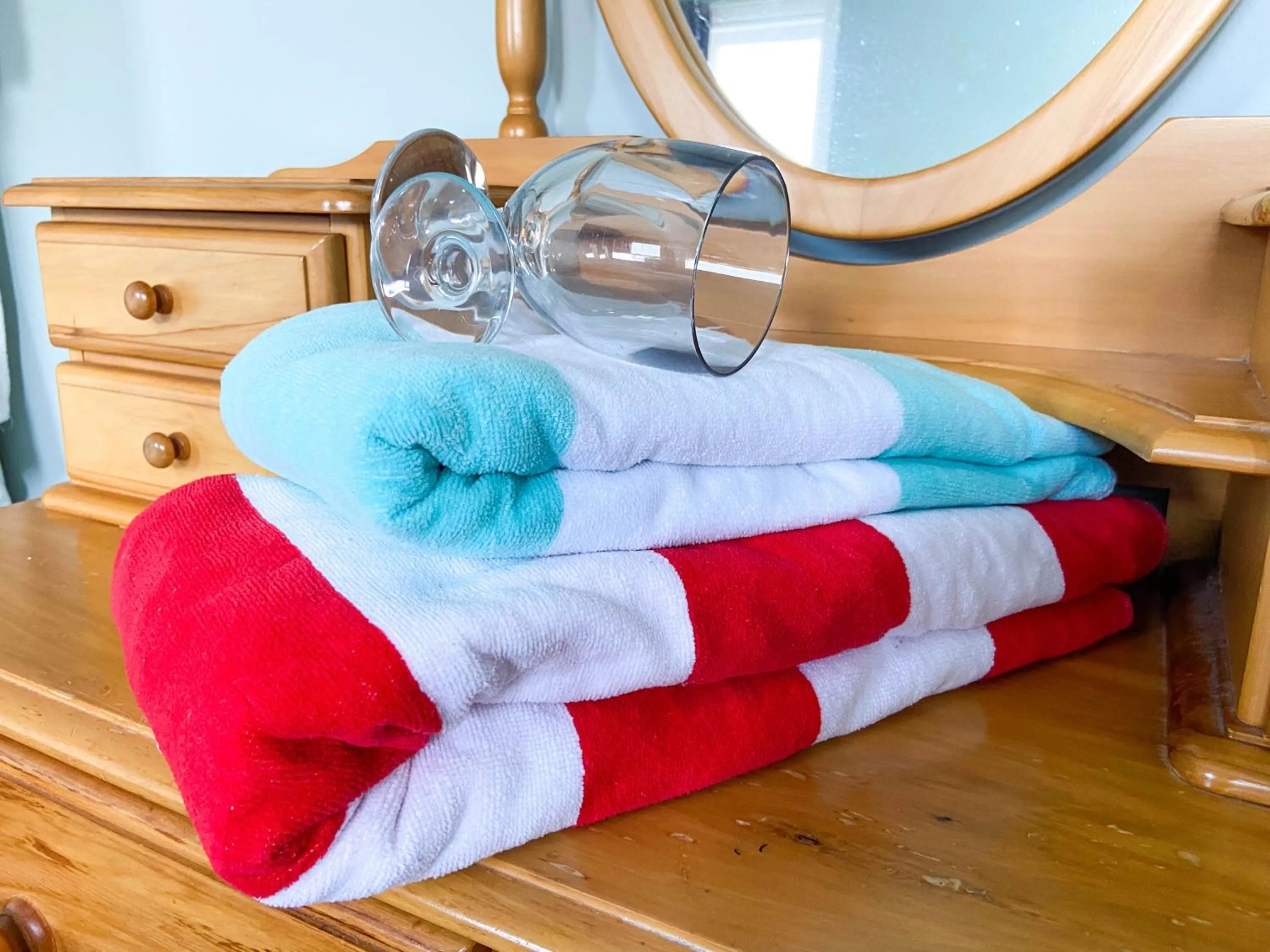 towels, Bed in Kauri Villas