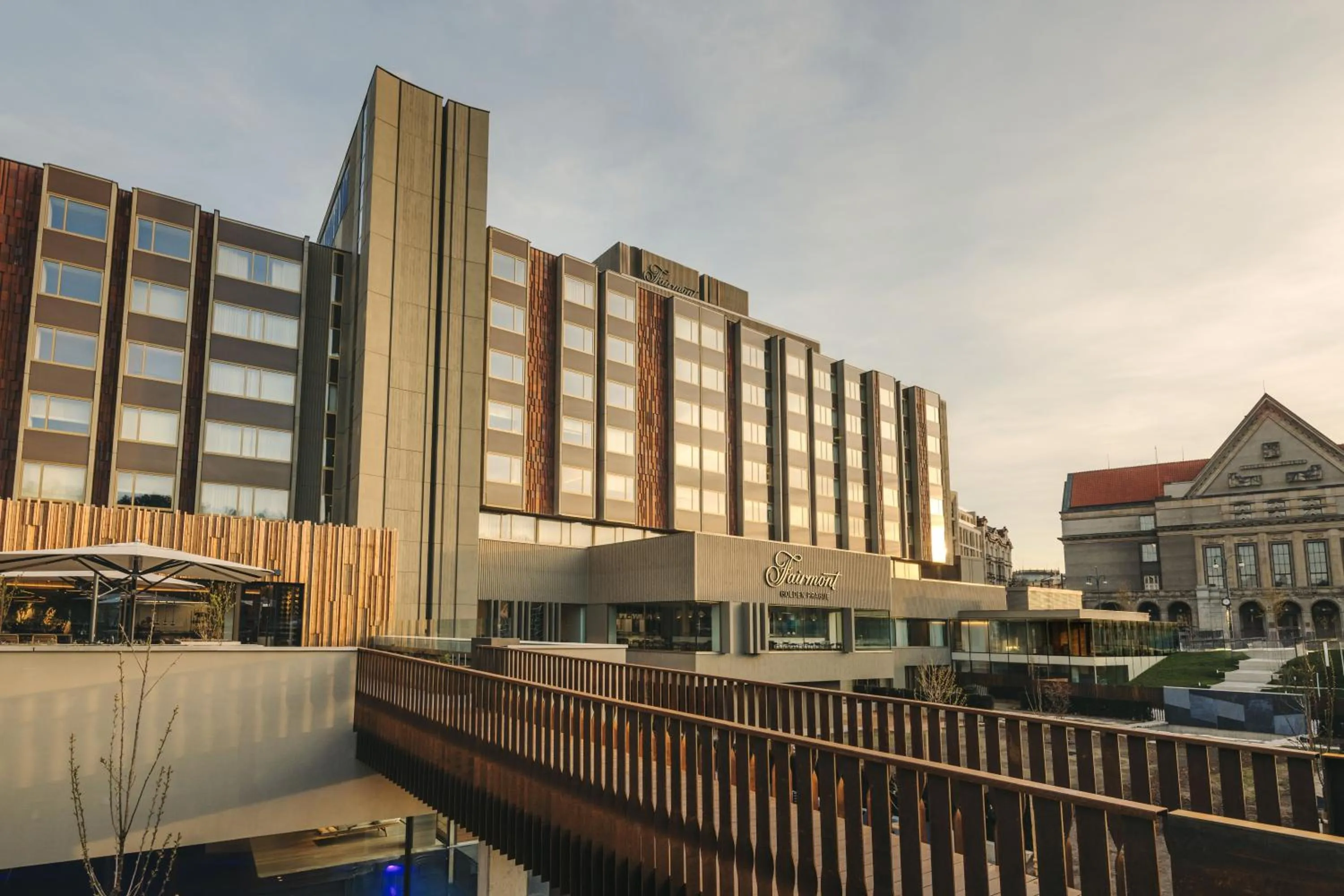 Property building in Fairmont Golden Prague