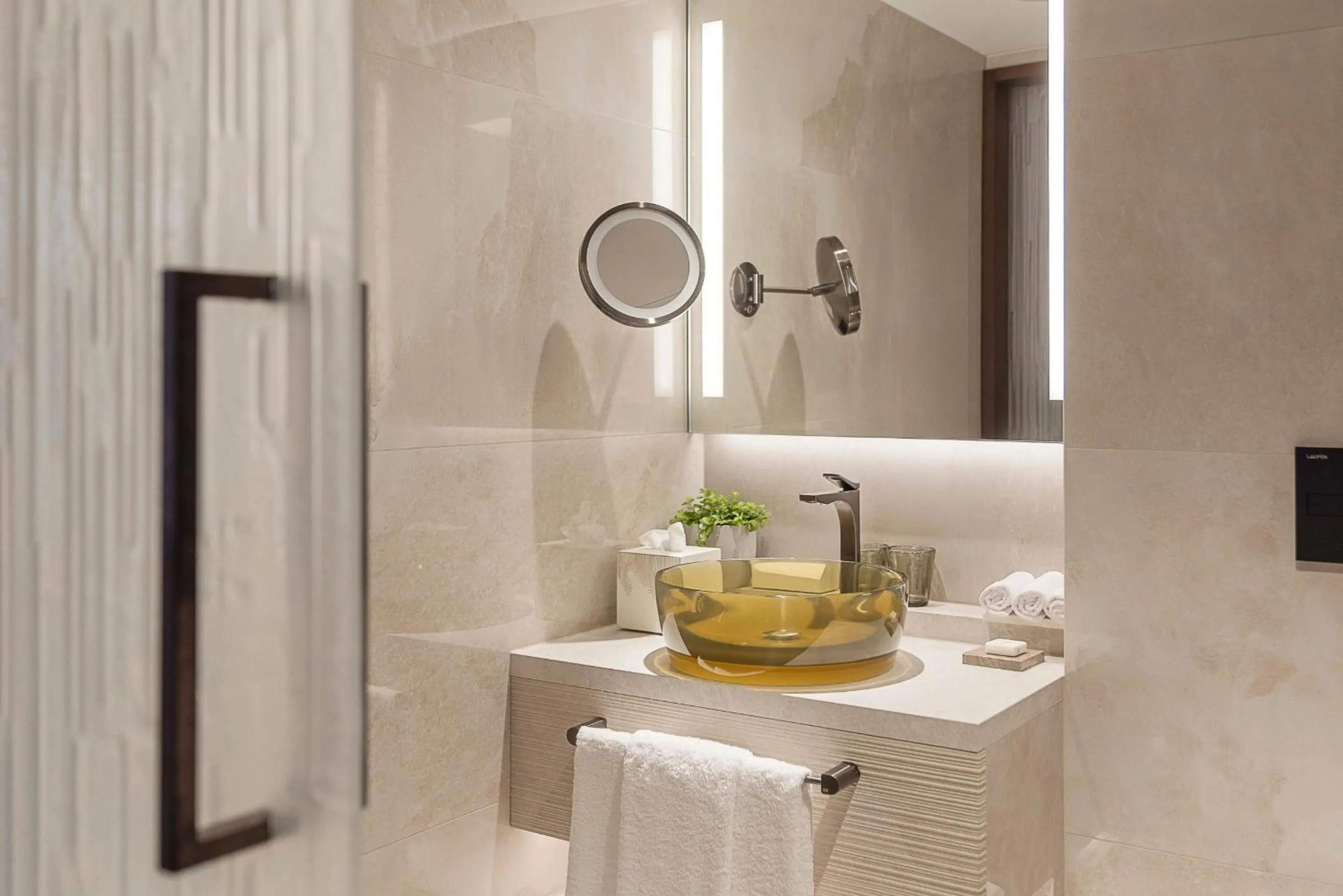 Bathroom in Fairmont Golden Prague