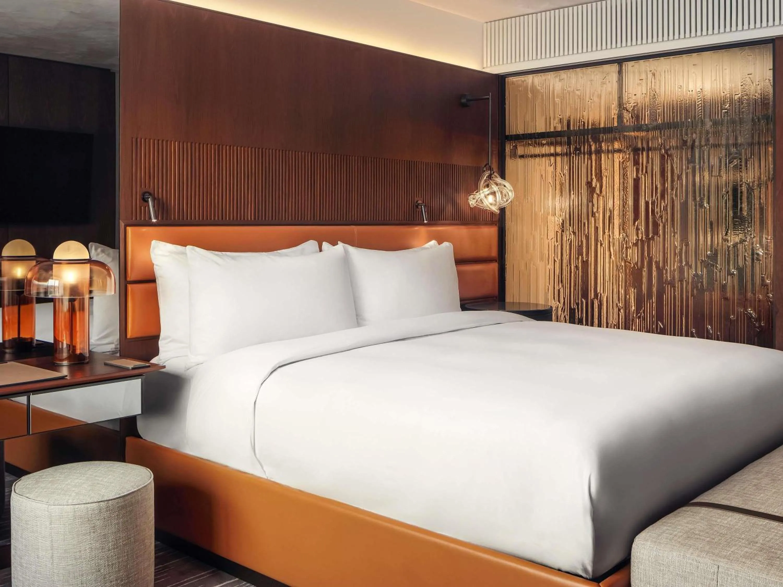 Bedroom, Bed in Fairmont Golden Prague