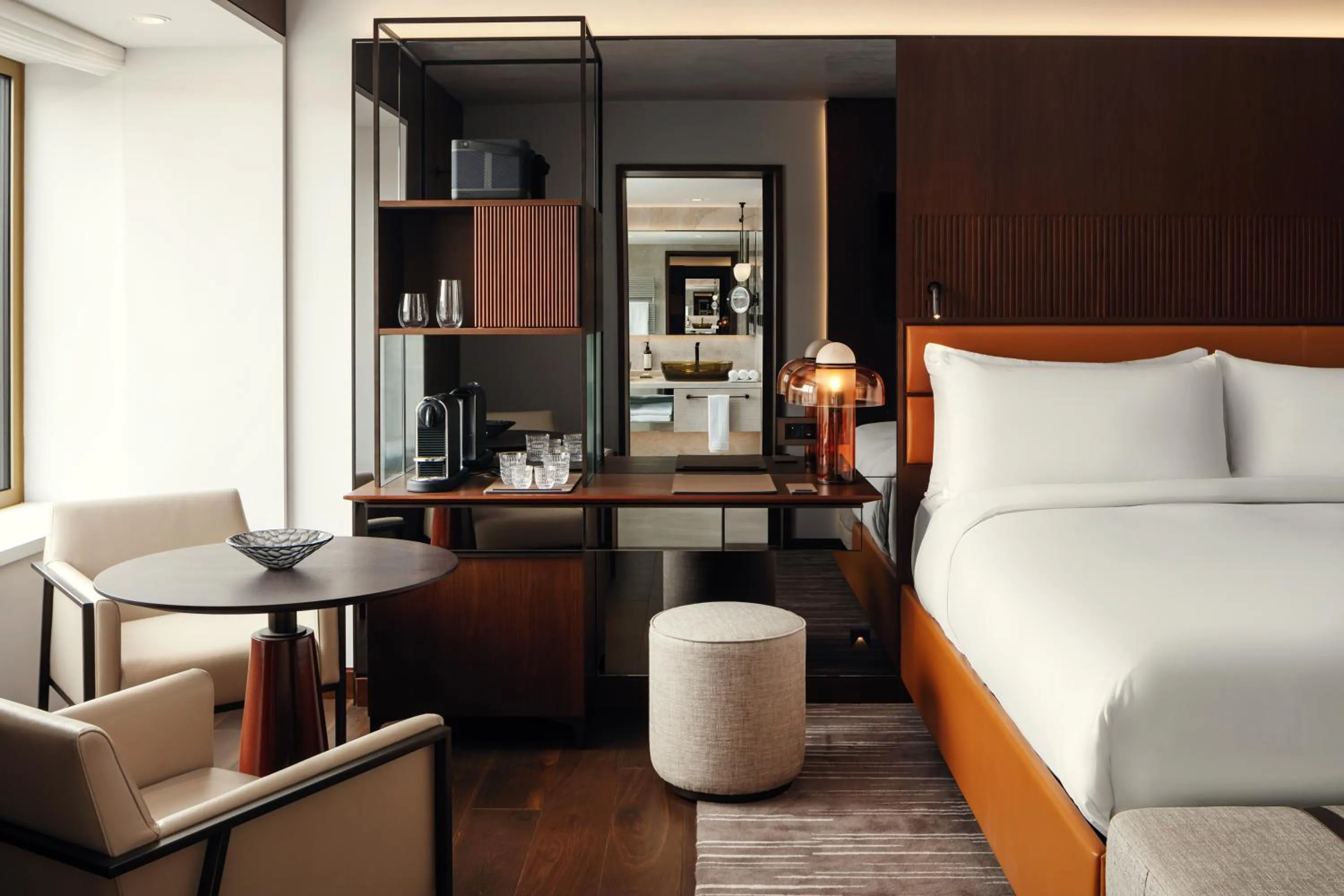 Bedroom, Bed in Fairmont Golden Prague