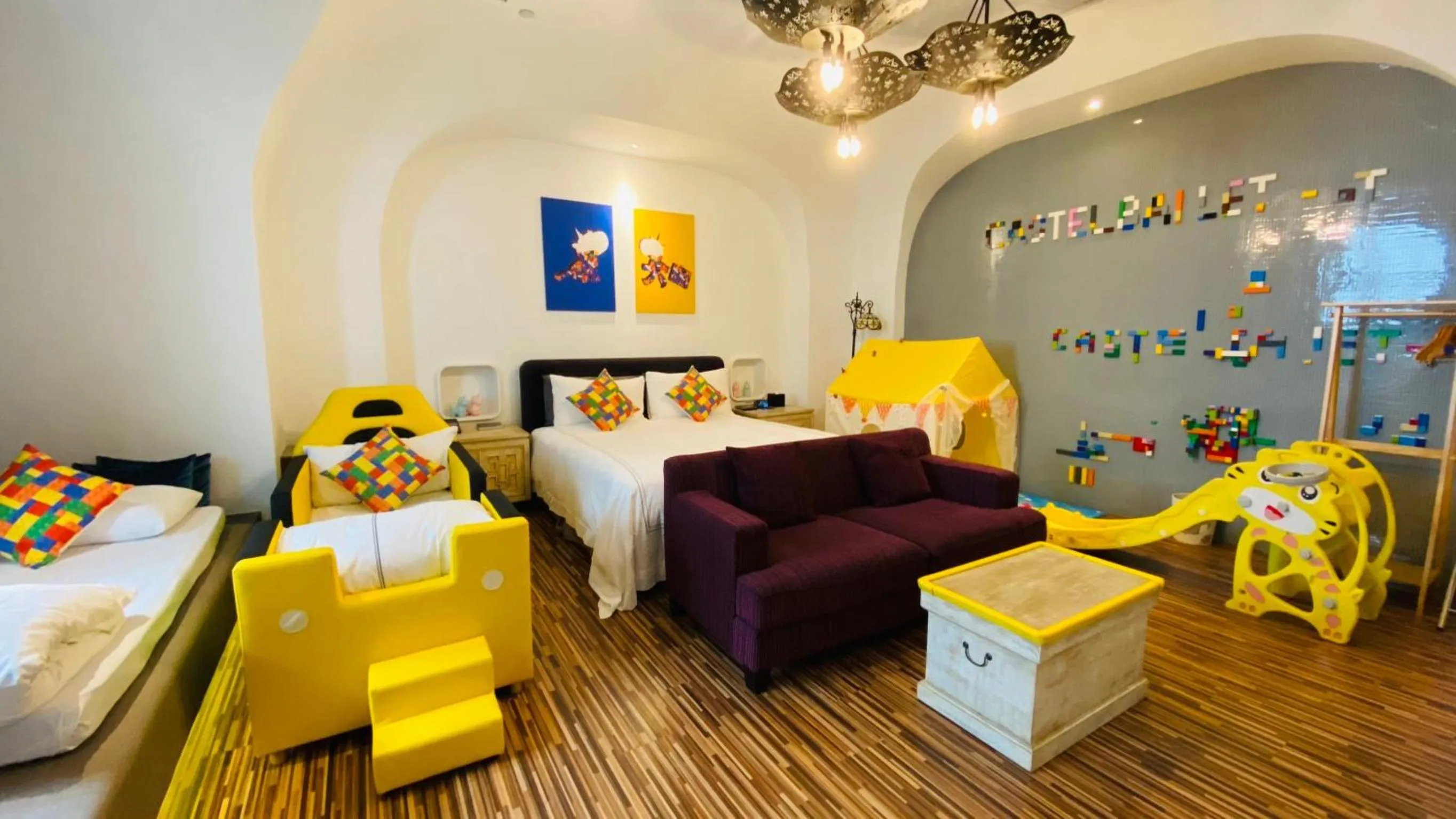 Bed in The Castle Ballet Taichung A Boutique Hotel