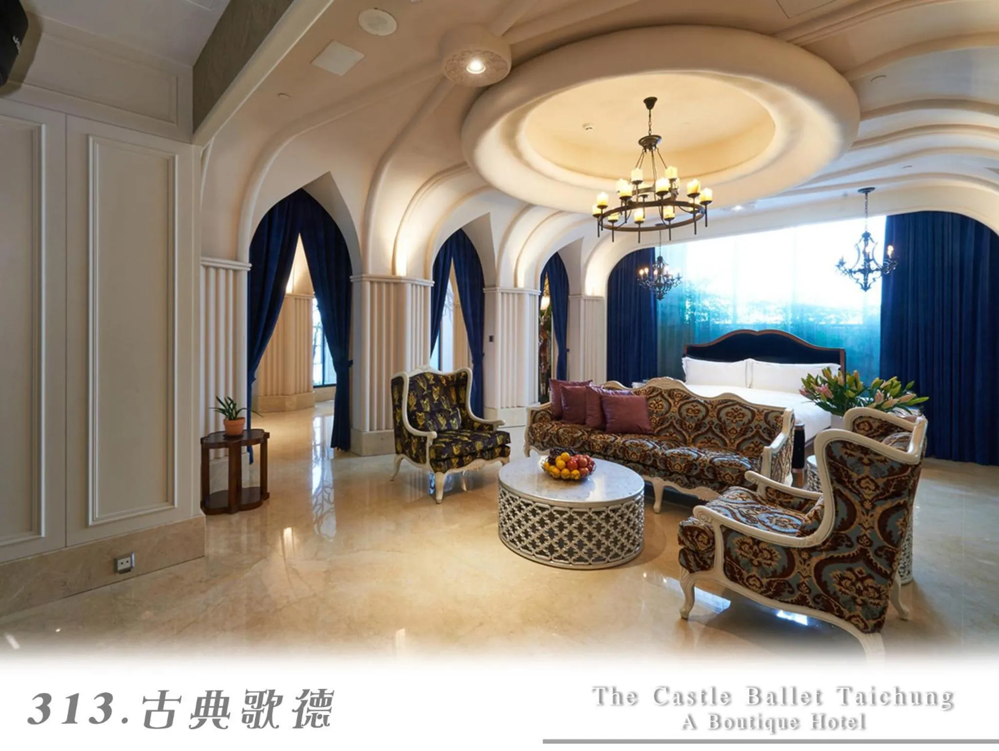 Property building in The Castle Ballet Taichung A Boutique Hotel