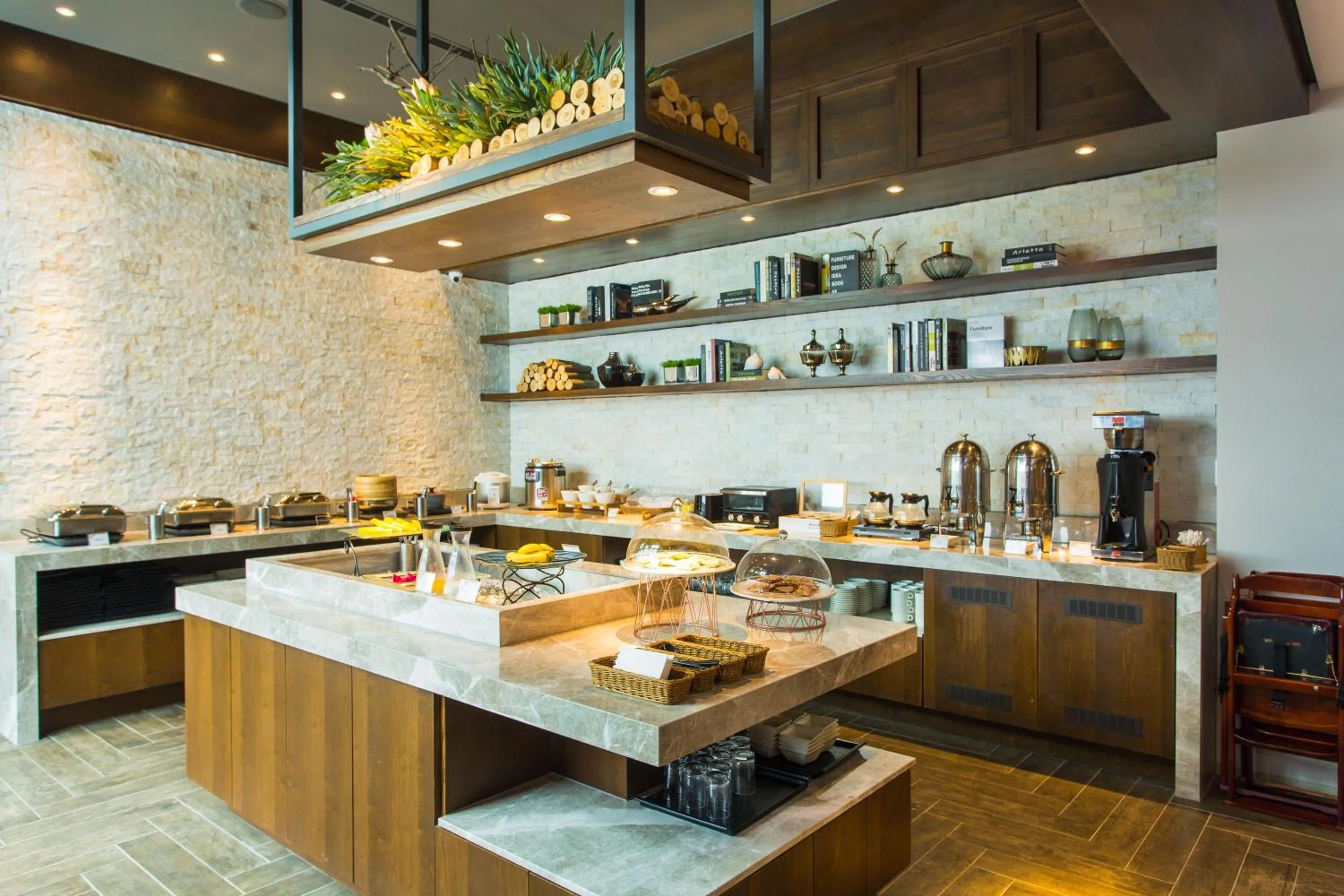 Buffet breakfast in The Castle Ballet Taichung A Boutique Hotel