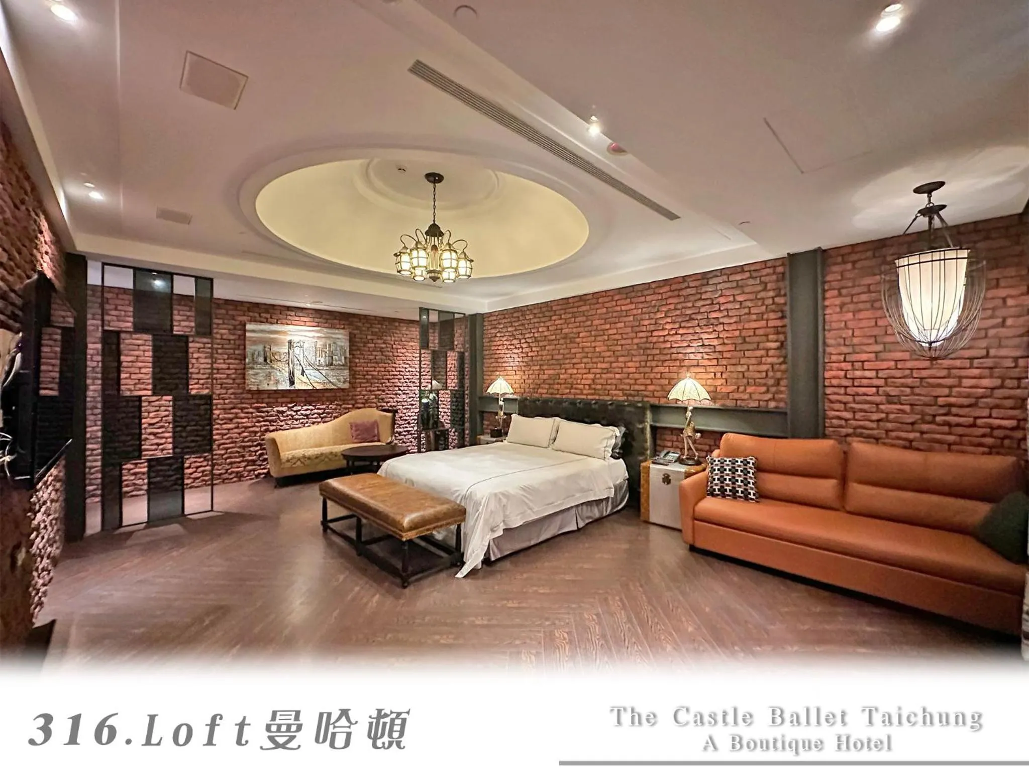 Property building, Bed in The Castle Ballet Taichung A Boutique Hotel