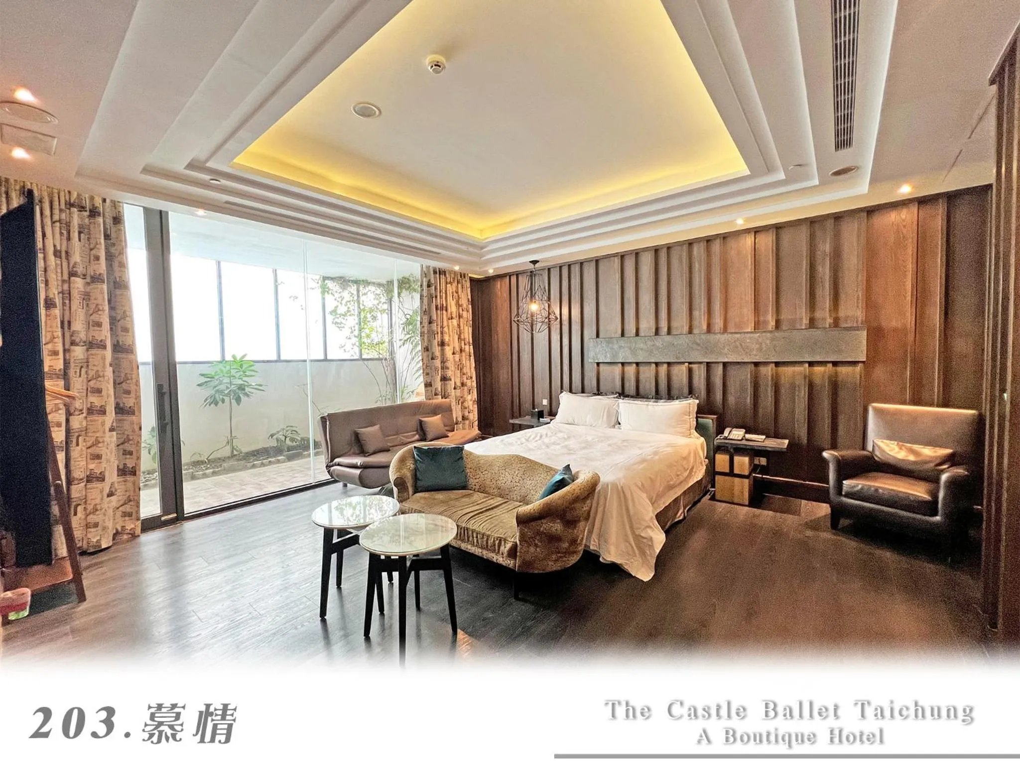 Bed in The Castle Ballet Taichung A Boutique Hotel
