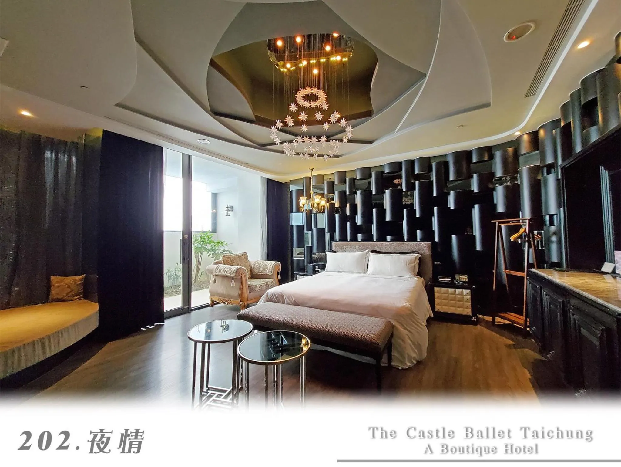 Bed in The Castle Ballet Taichung A Boutique Hotel