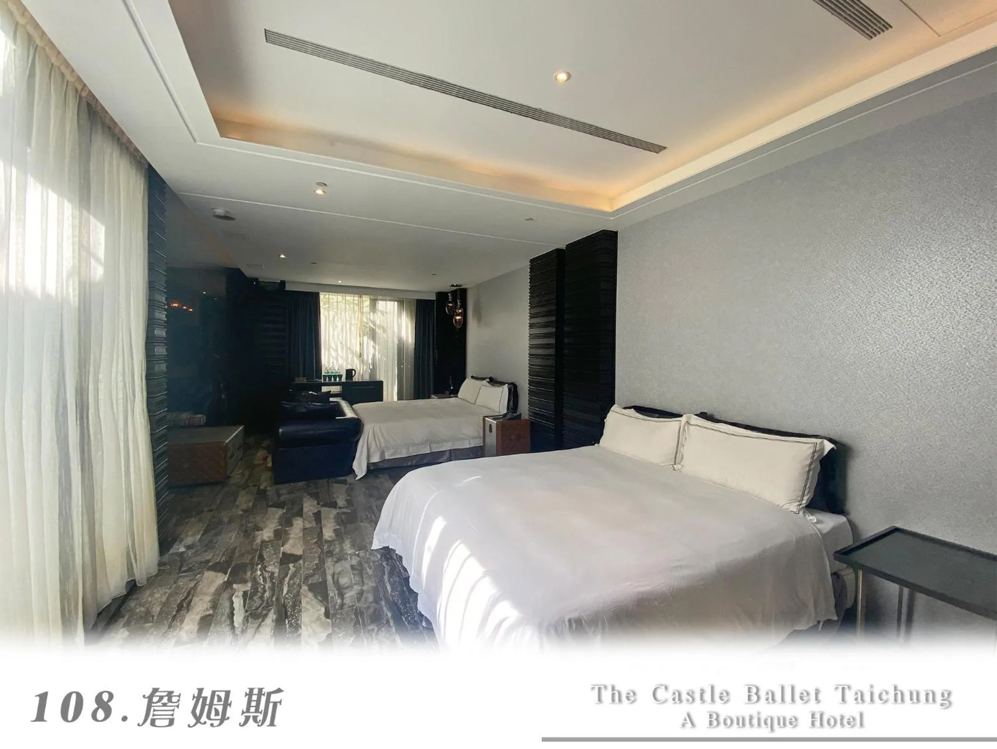 Property building, Bed in The Castle Ballet Taichung A Boutique Hotel